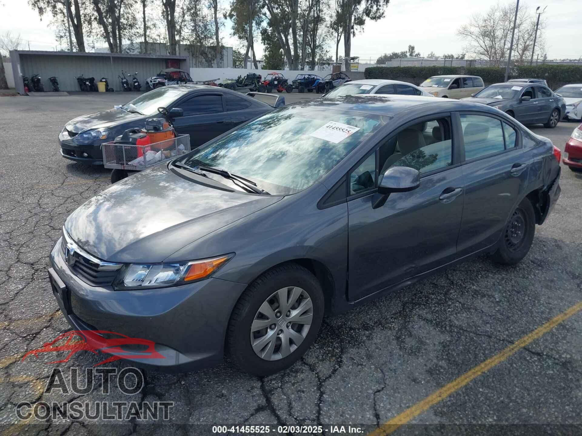 HONDA CIVIC 2012 - 19XFB2F53CE363858