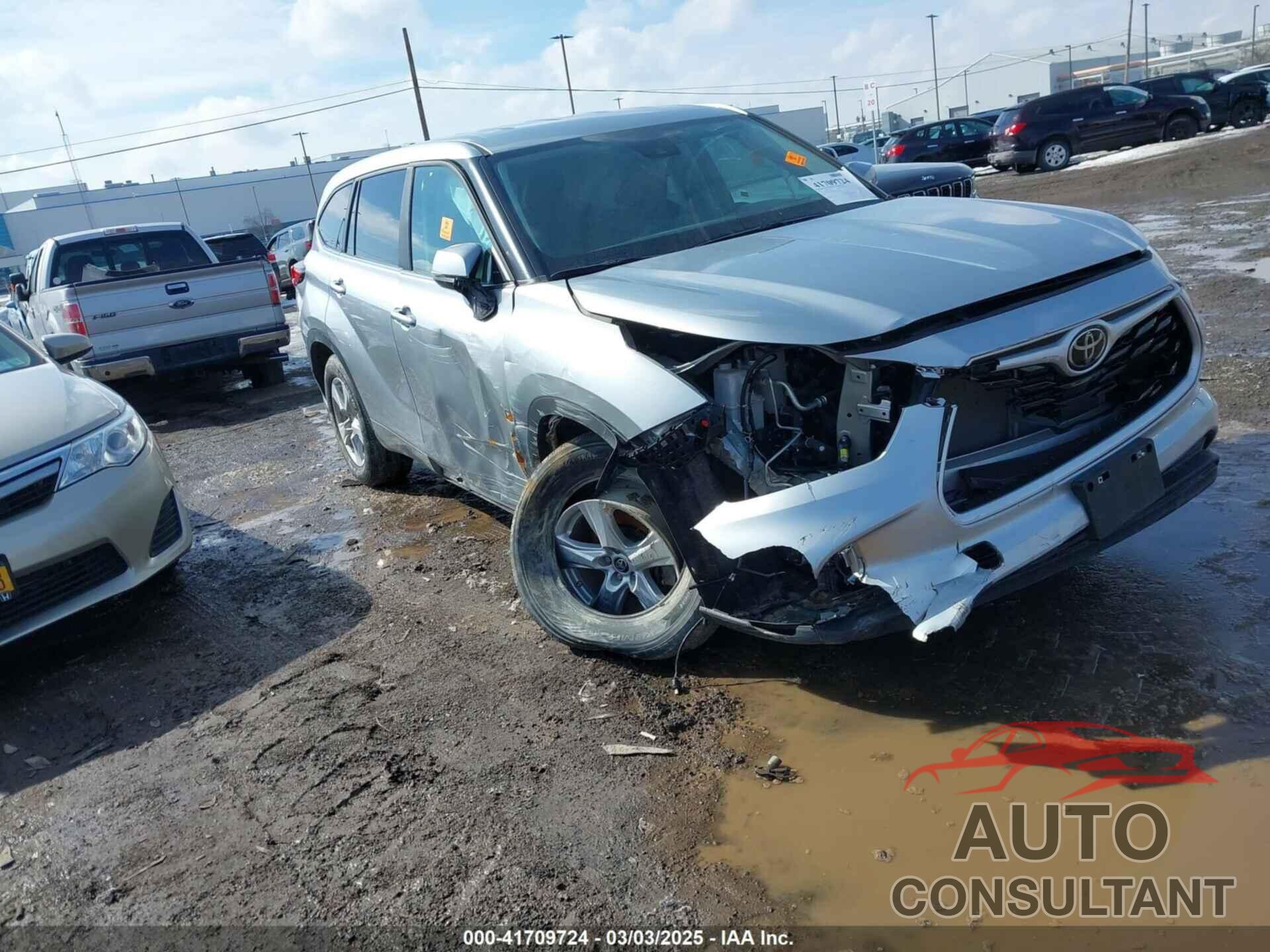 TOYOTA HIGHLANDER 2023 - 5TDKDRAH5PS514469