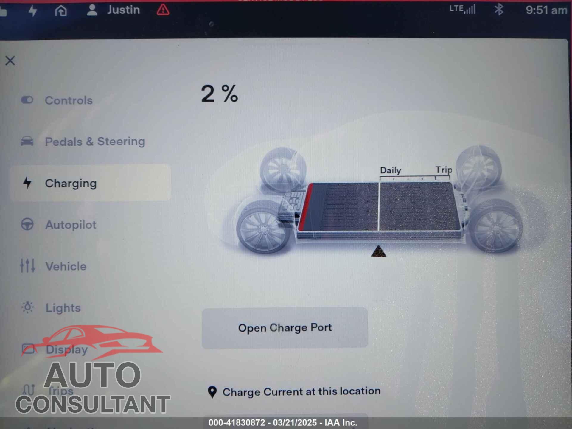 TESLA MODEL S 2015 - 5YJSA4H43FF083602