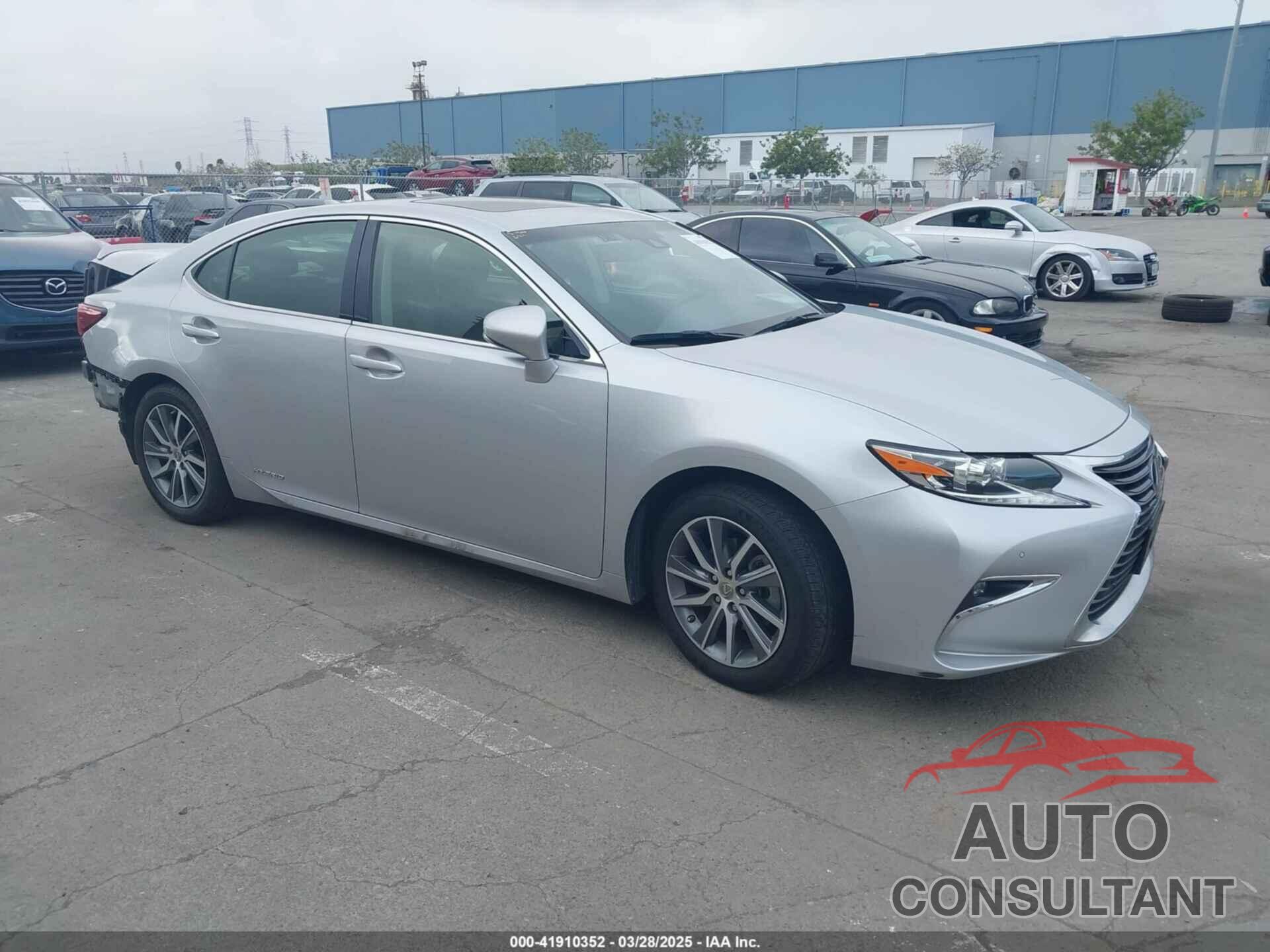 LEXUS ES 300H 2016 - JTHBW1GG6G2118339