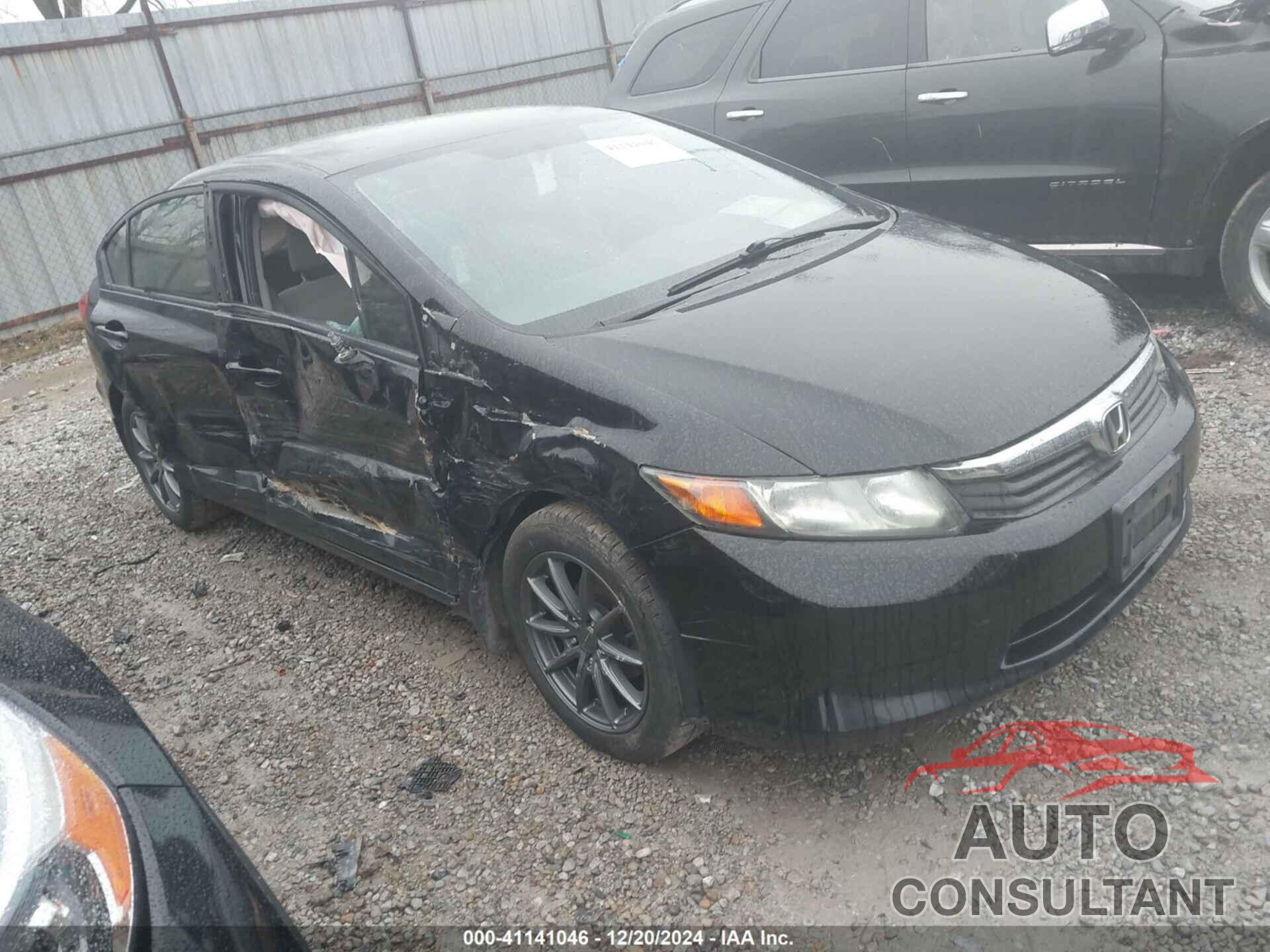 HONDA CIVIC SDN 2012 - 19XFB2F52CE097832