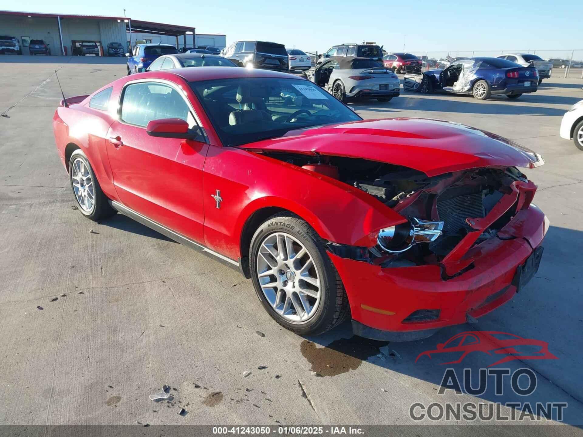 FORD MUSTANG 2012 - 1ZVBP8AM5C5262332