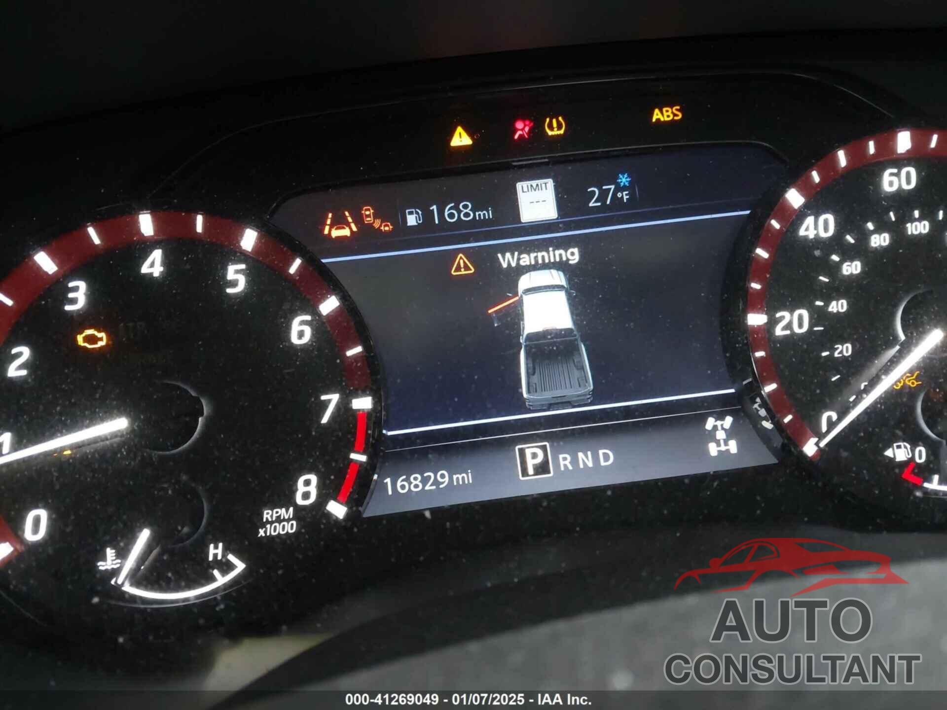 NISSAN FRONTIER 2023 - 1N6ED1EK4PN663639