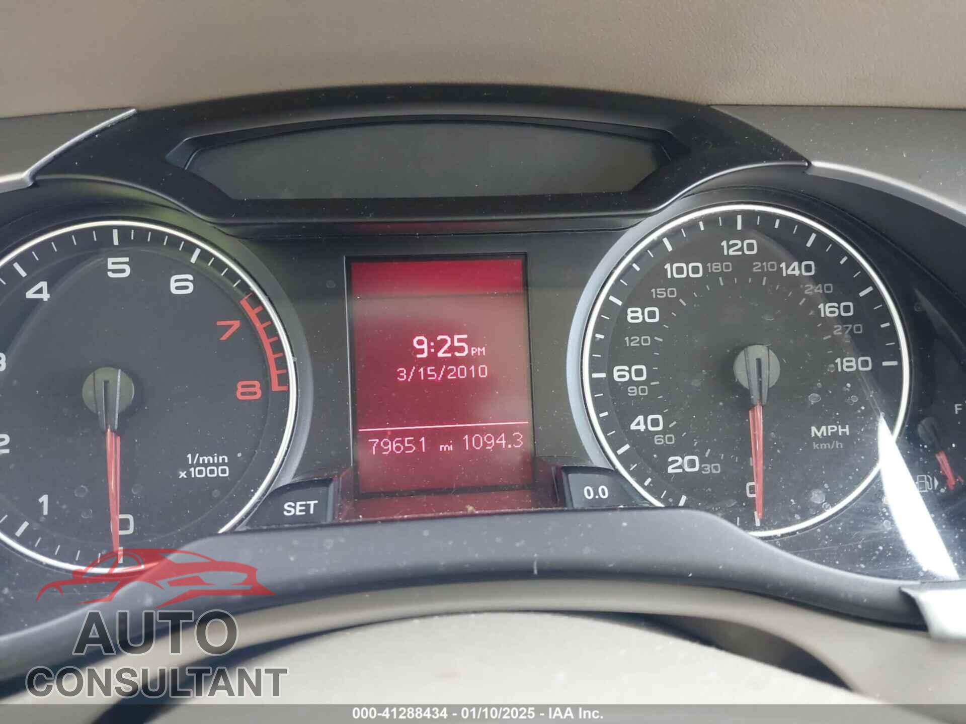 AUDI A4 2011 - WAUAFAFL6BN038815