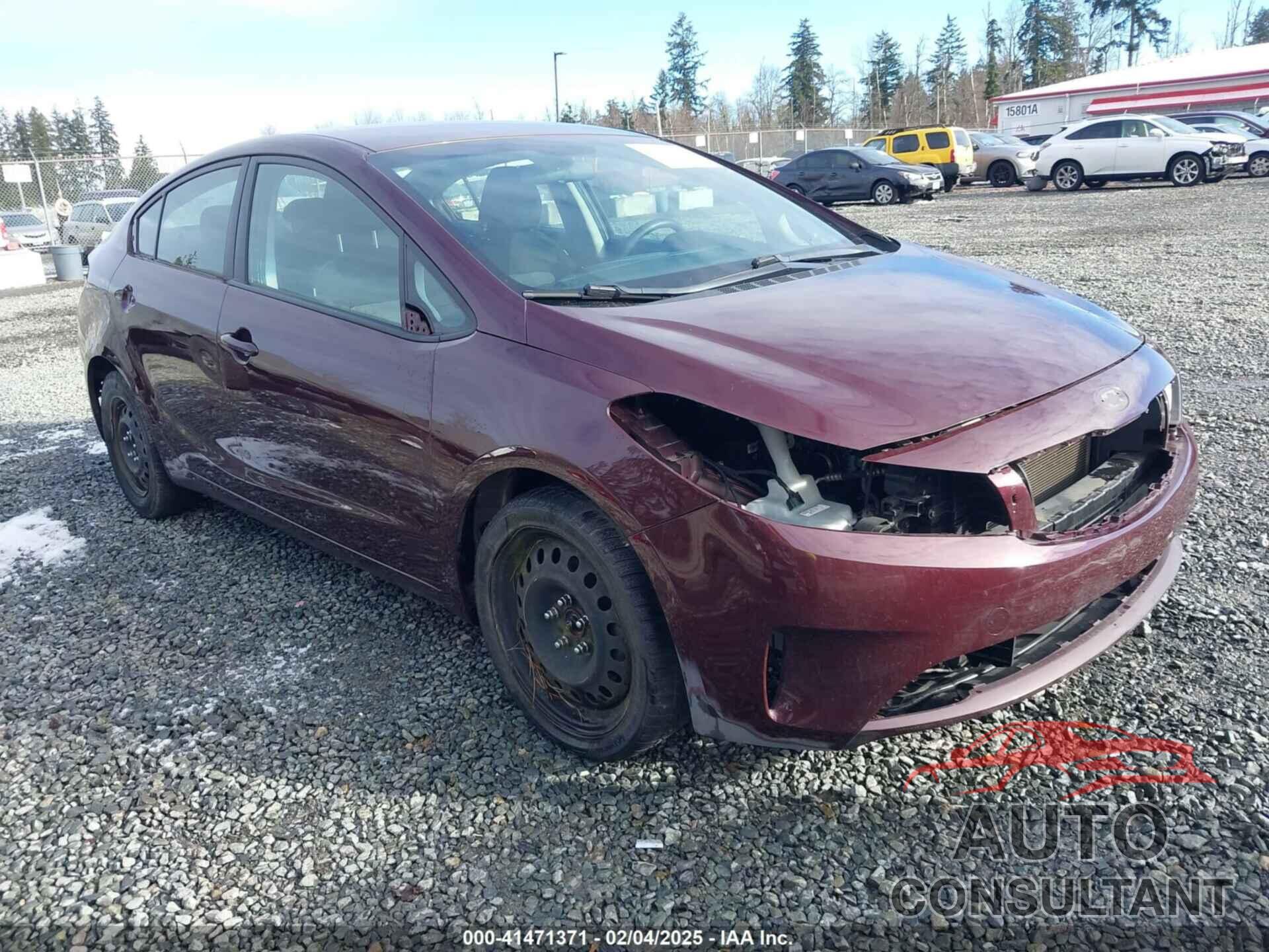 KIA FORTE 2017 - 3KPFK4A78HE012083