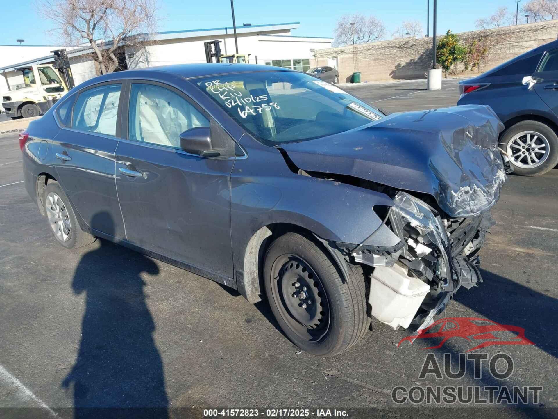 NISSAN SENTRA 2019 - 3N1AB7APXKY331327
