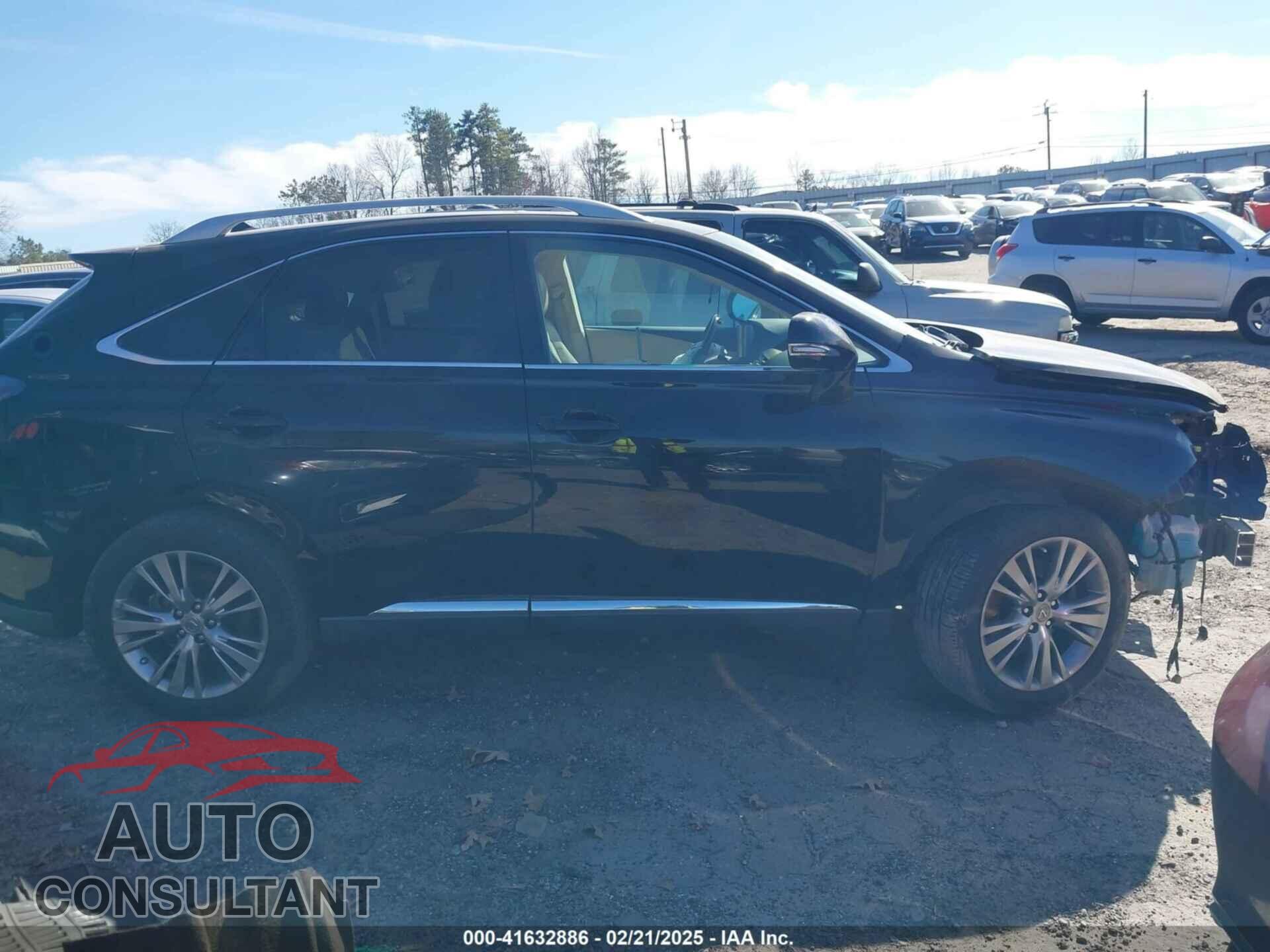 LEXUS RX 350 2013 - 2T2BK1BA3DC209111