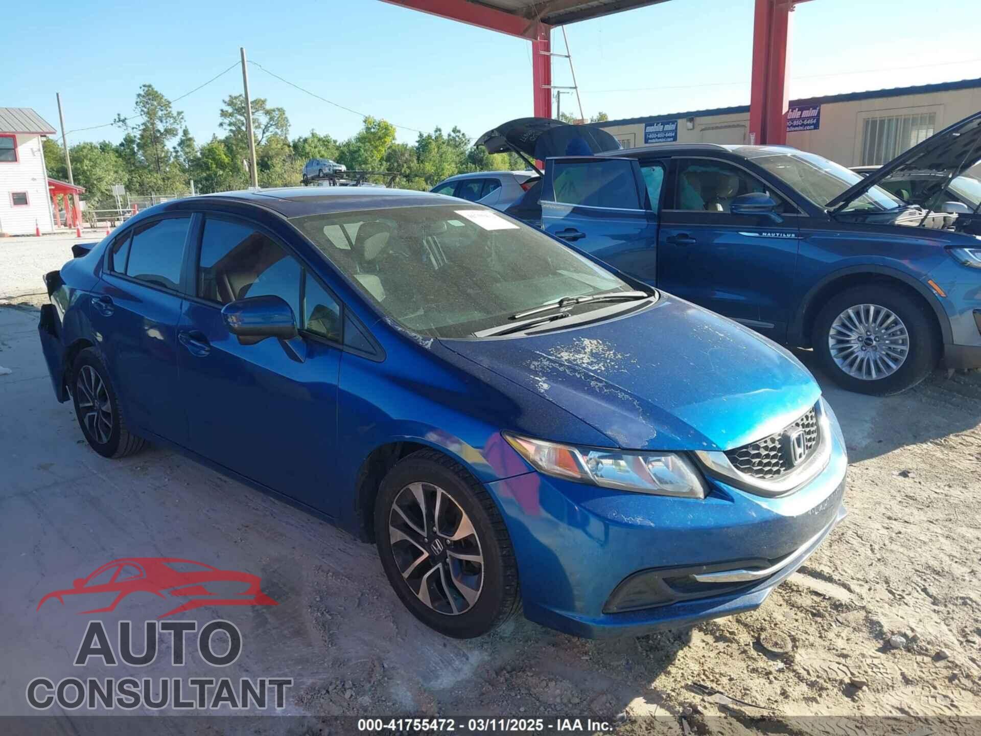 HONDA CIVIC 2014 - 19XFB2F88EE207456