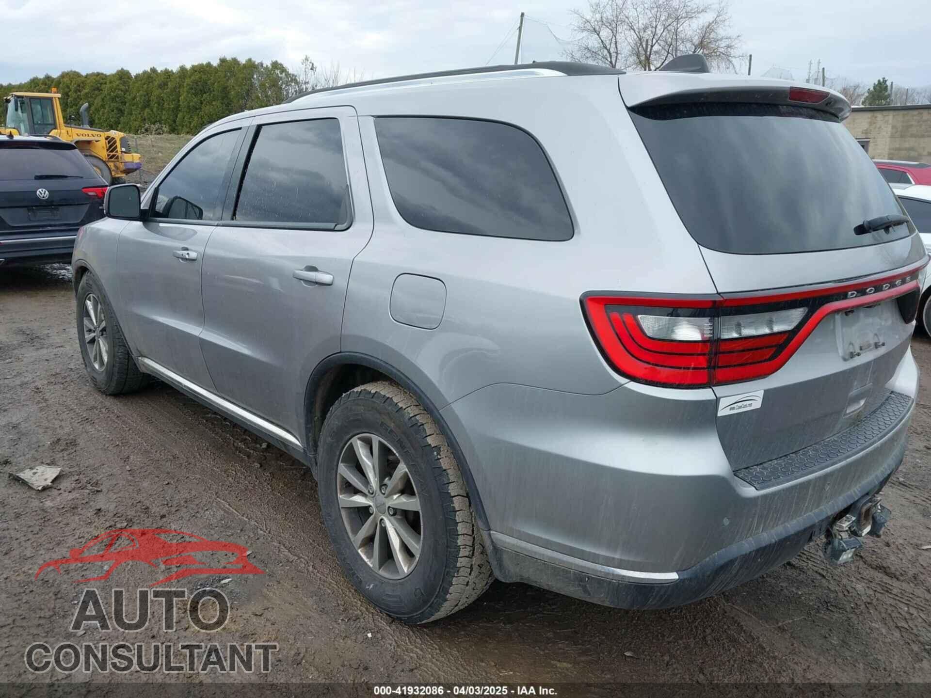 DODGE DURANGO 2015 - 1C4RDJDG2FC907624