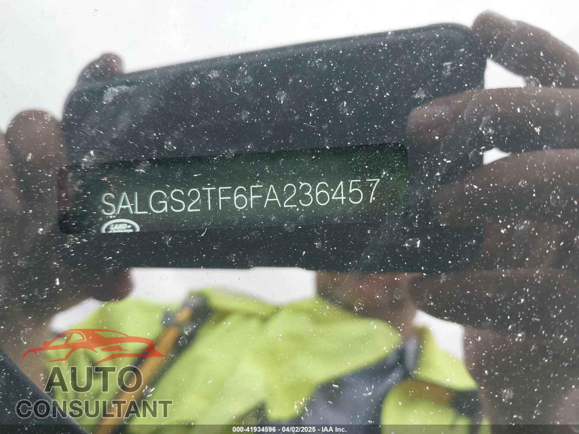 LAND ROVER RANGE ROVER 2015 - SALGS2TF6FA236457