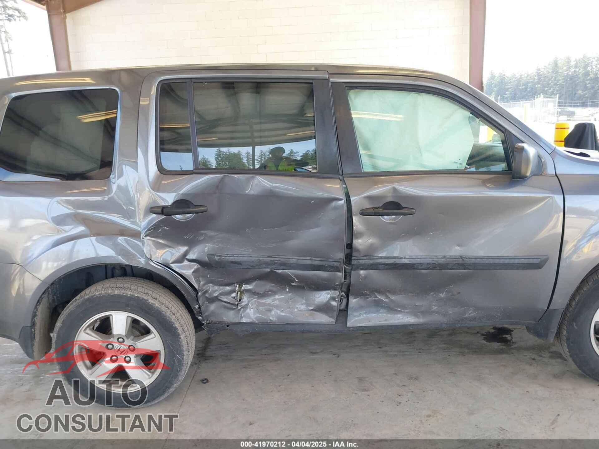 HONDA PILOT 2012 - 5FNYF3H23CB005207