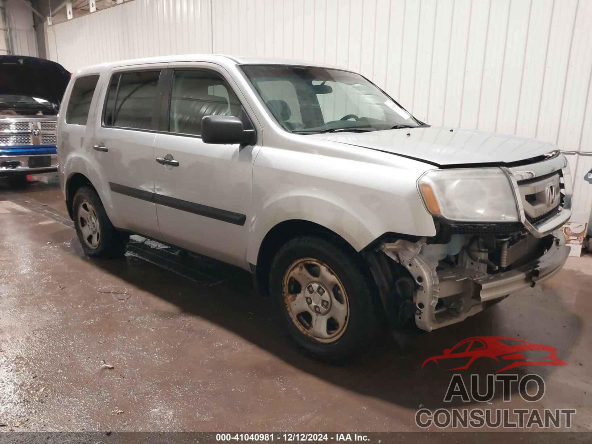 HONDA PILOT 2011 - 5FNYF4H23BB103223