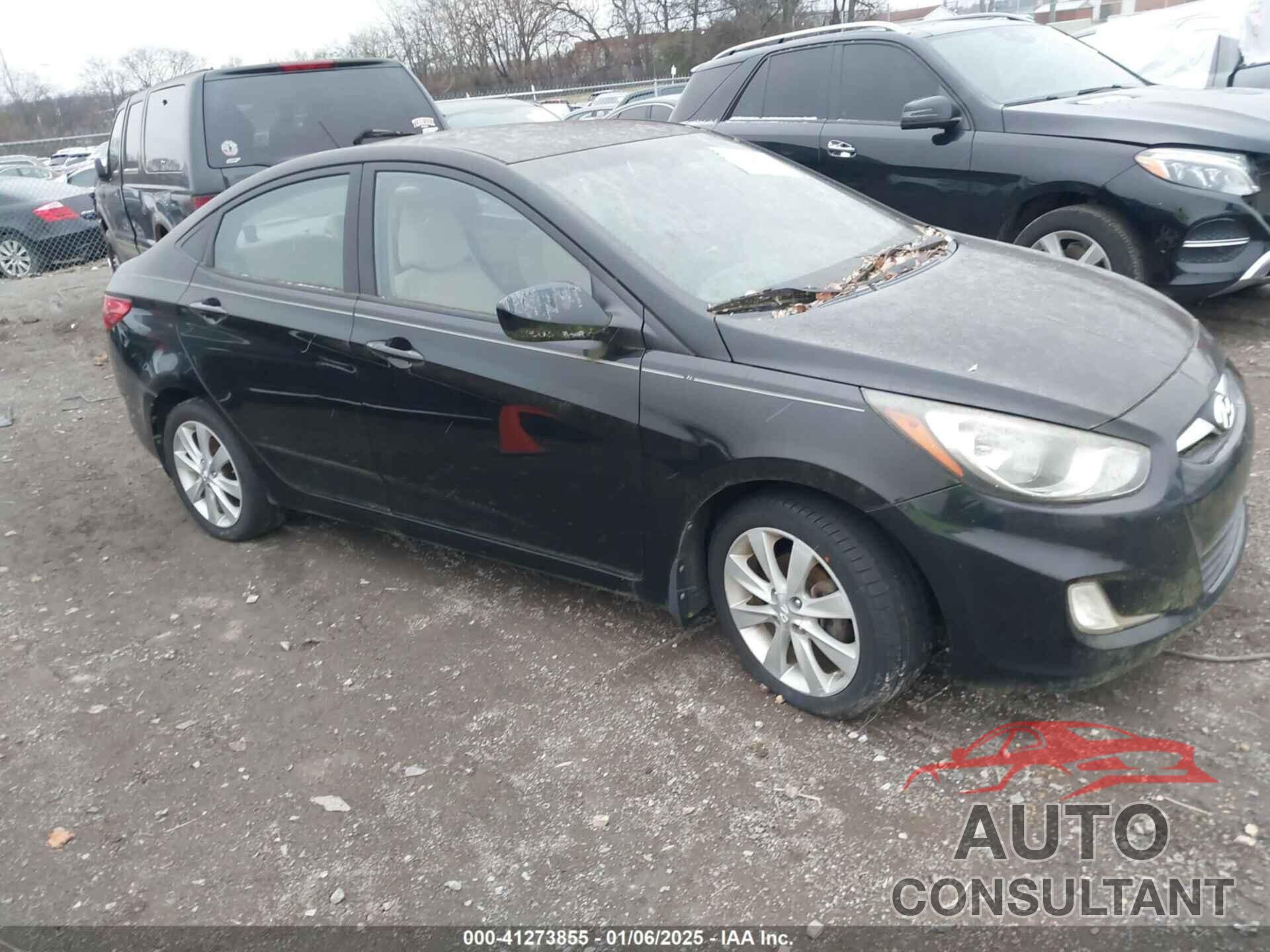 HYUNDAI ACCENT 2013 - KMHCU4AE3DU273821