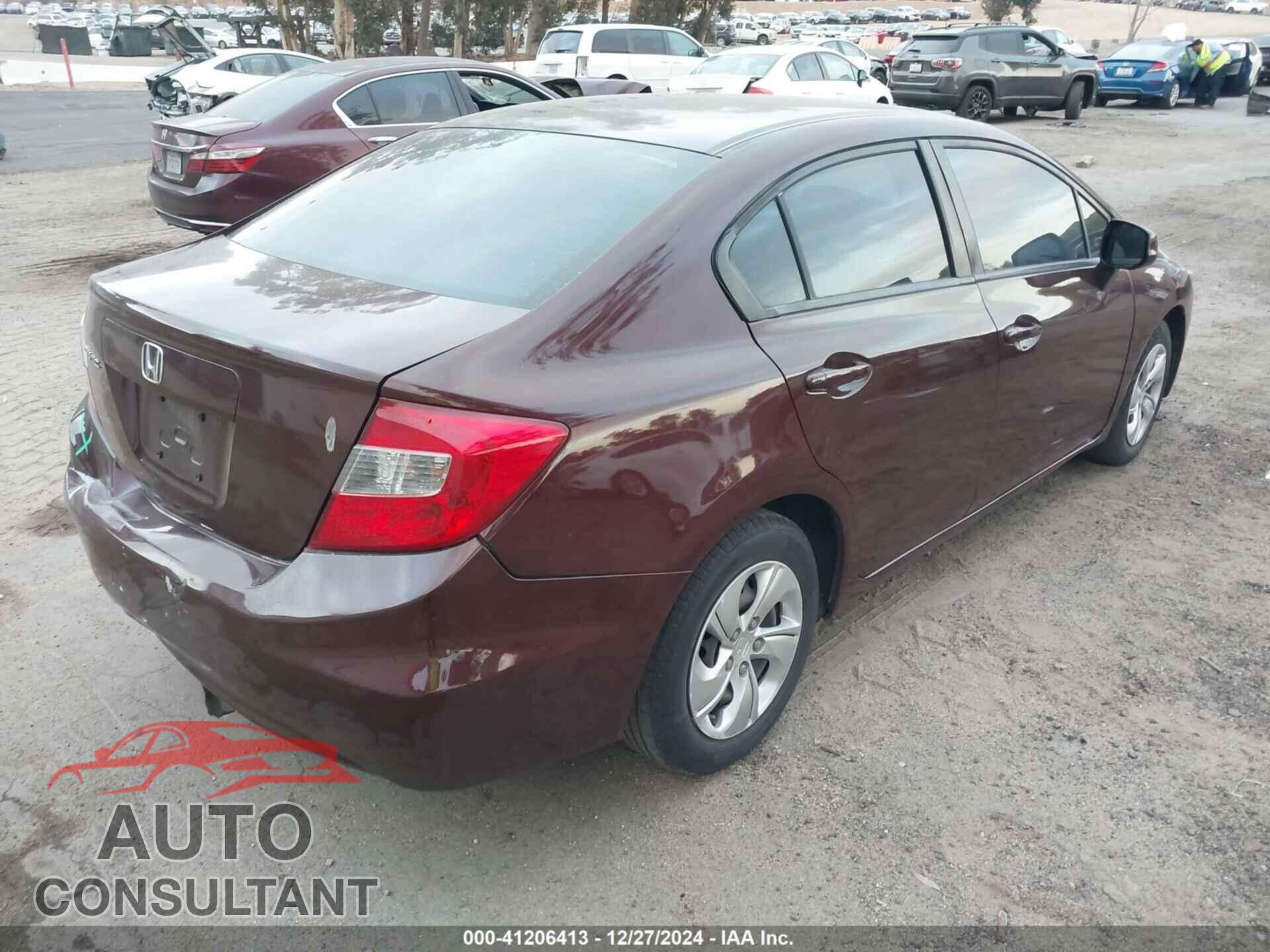 HONDA CIVIC SDN 2012 - JHMFB2F50CS005497