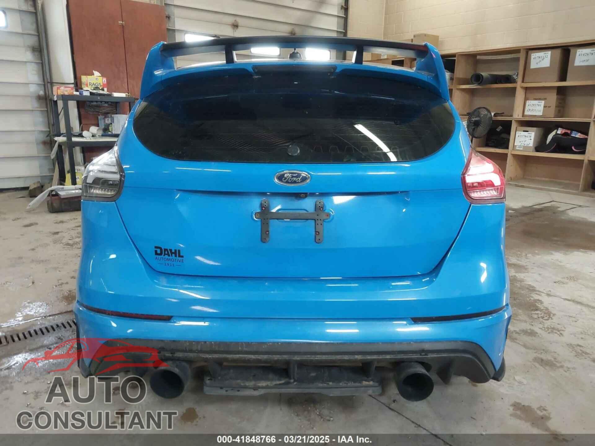 FORD FOCUS RS 2017 - WF0DP3TH3H4121896