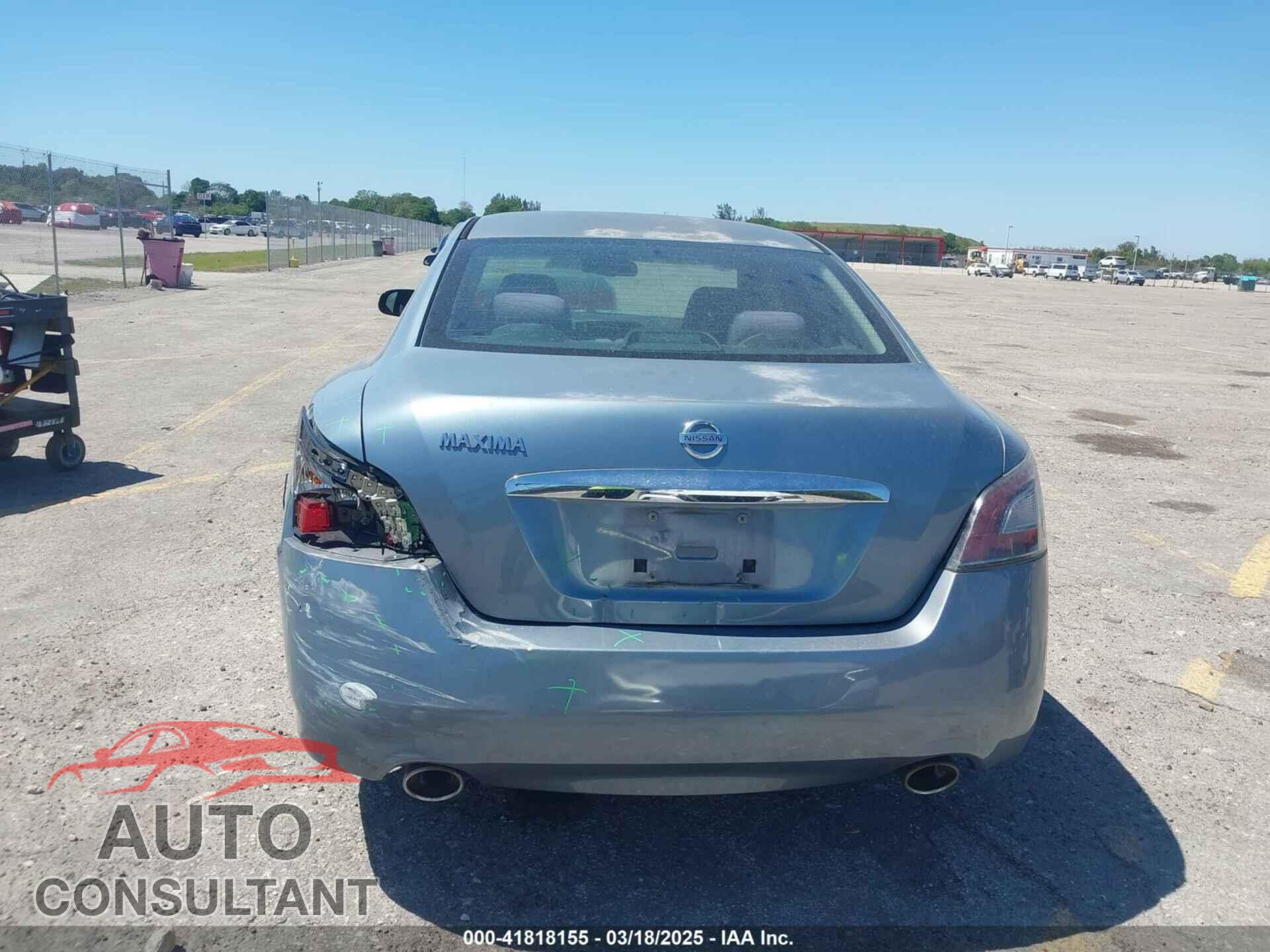 NISSAN MAXIMA 2012 - 1N4AA5AP1CC837312