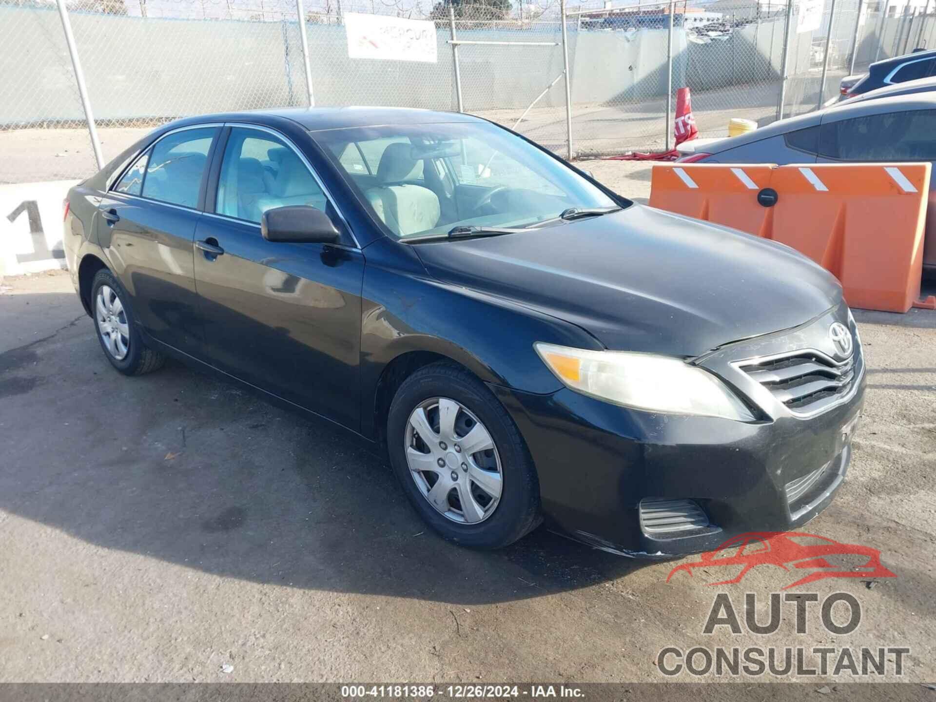 TOYOTA CAMRY 2010 - 4T4BF3EK4AR076075