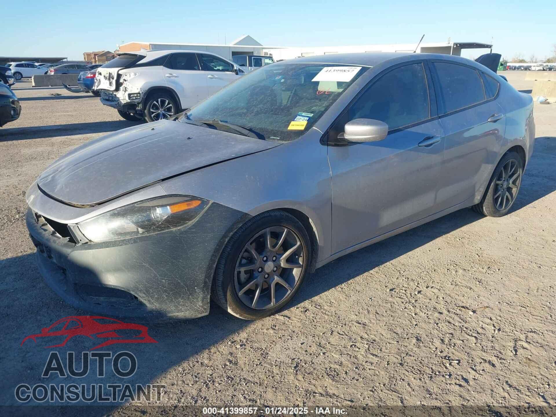 DODGE DART 2016 - 1C3CDFAAXGD653129