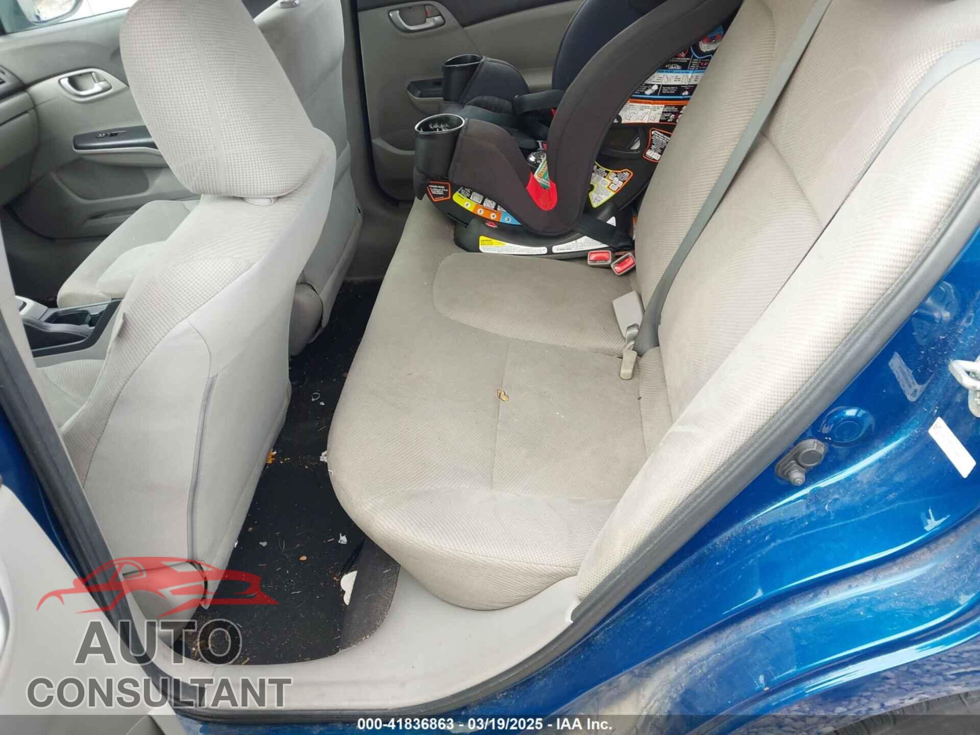 HONDA CIVIC 2012 - 19XFB2F57CE053373