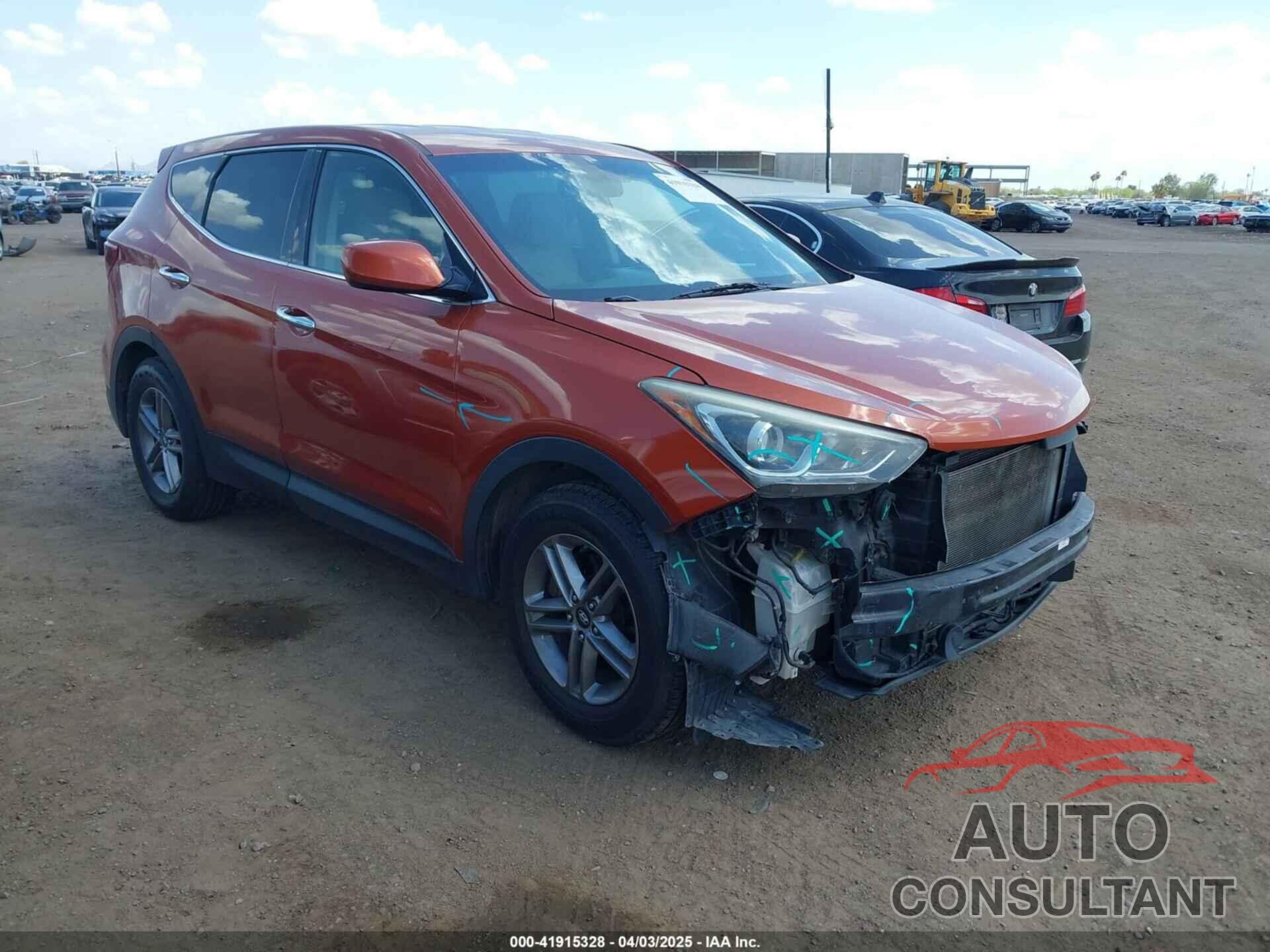HYUNDAI SANTA FE SPORT 2017 - 5XYZT3LB6HG454014