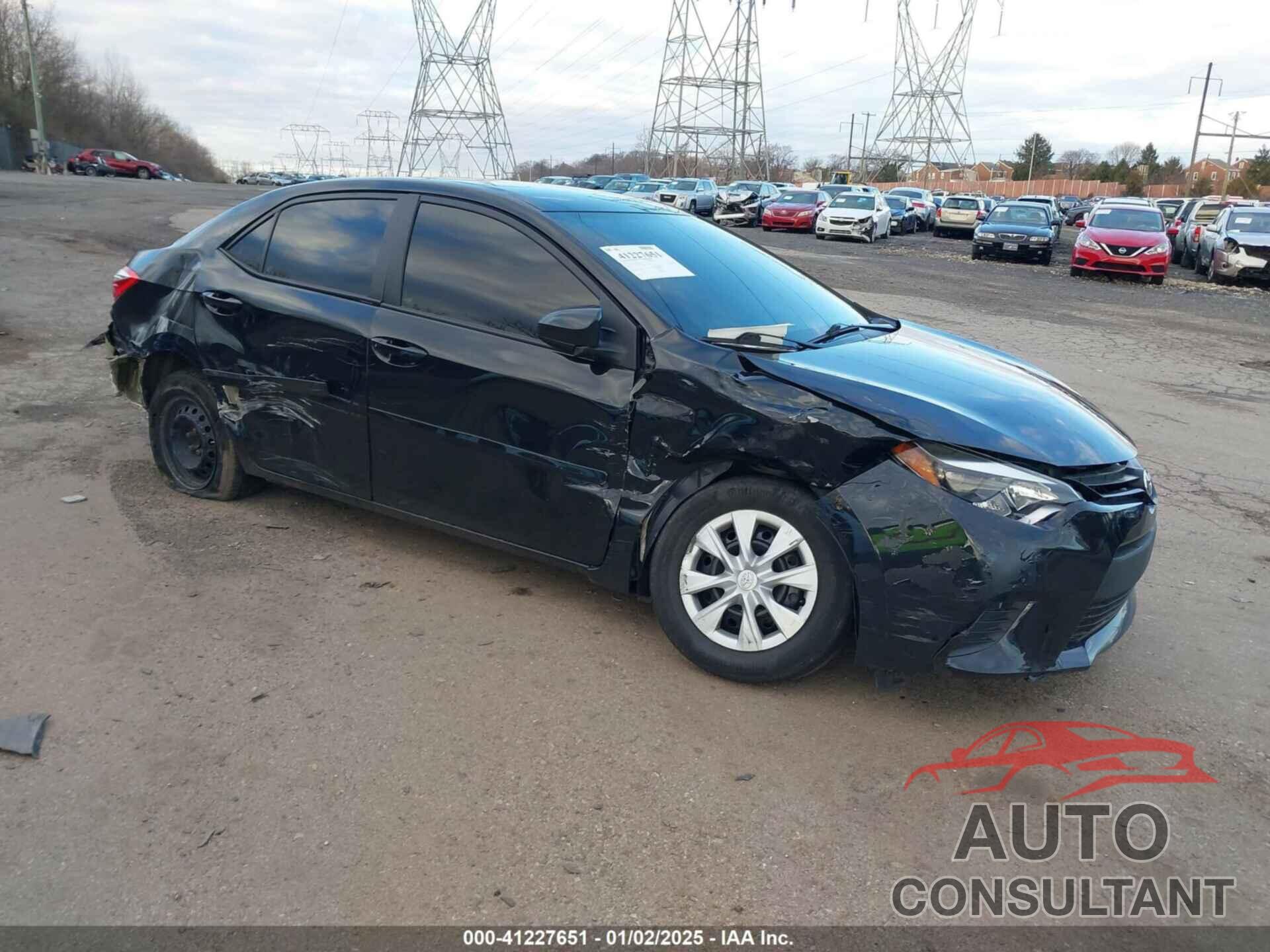 TOYOTA COROLLA 2016 - 2T1BURHE7GC504966