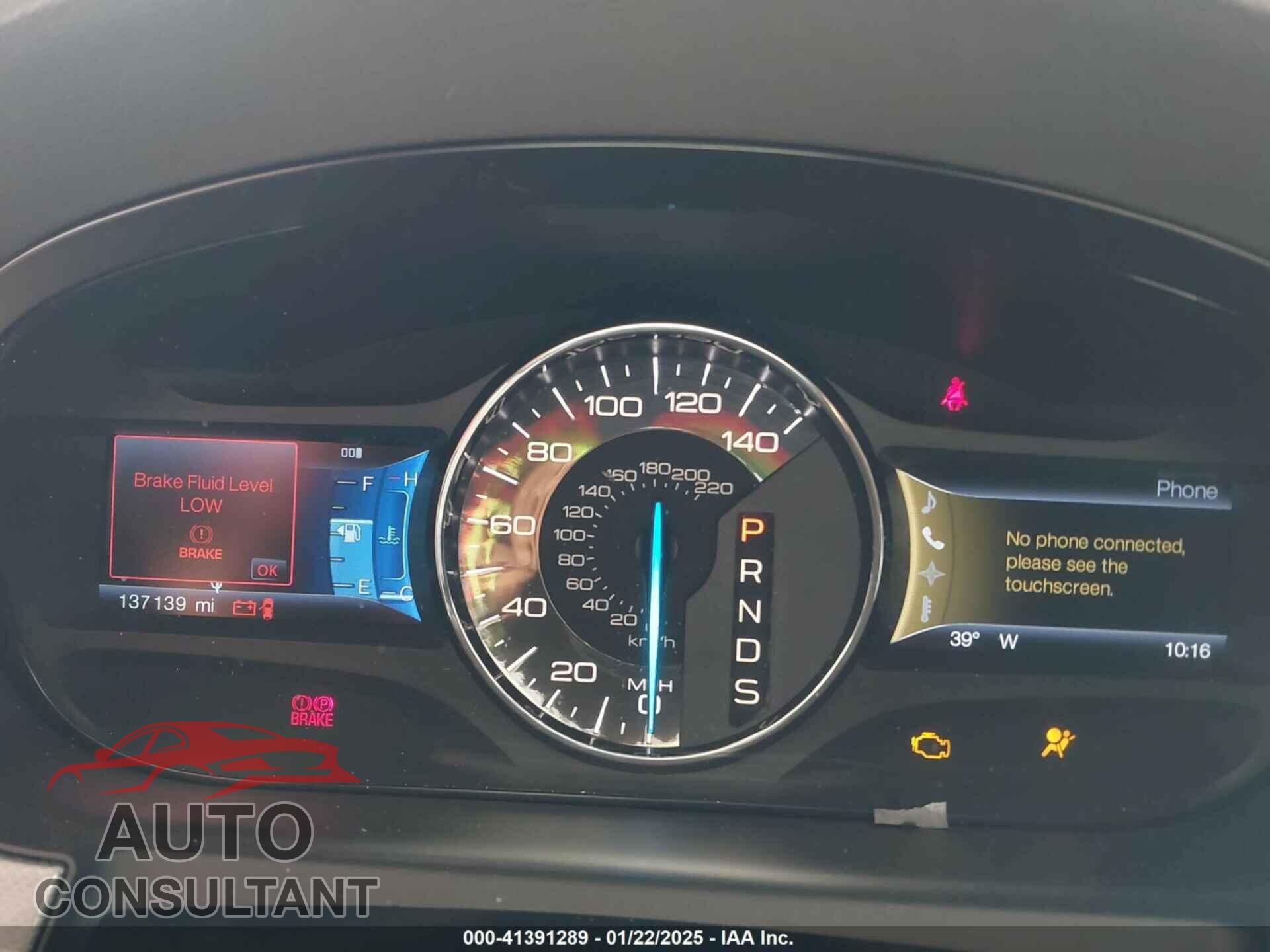 FORD EDGE 2013 - 2FMDK3JC2DBE01877