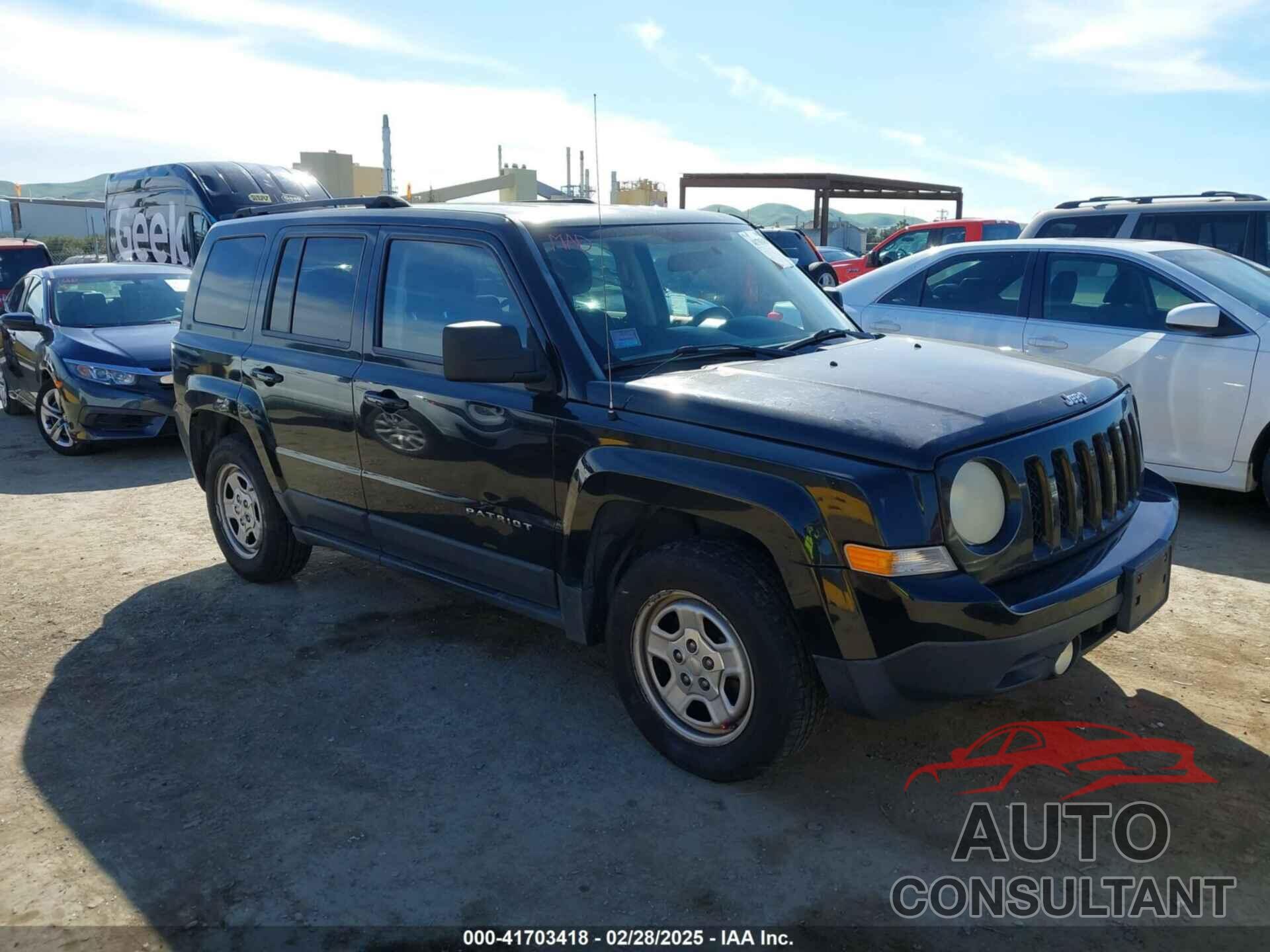 JEEP PATRIOT 2012 - 1C4NJPBA2CD576350