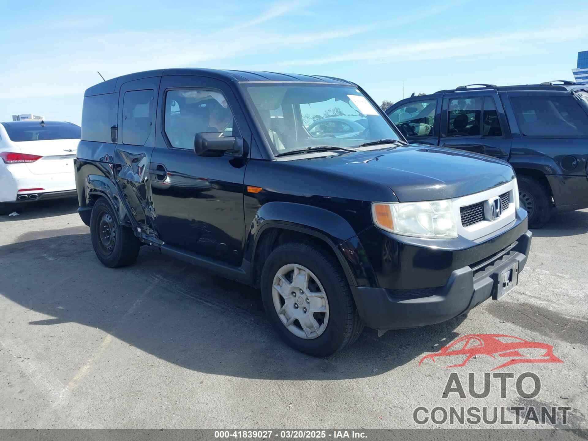 HONDA ELEMENT 2010 - 5J6YH1H3XAL003109