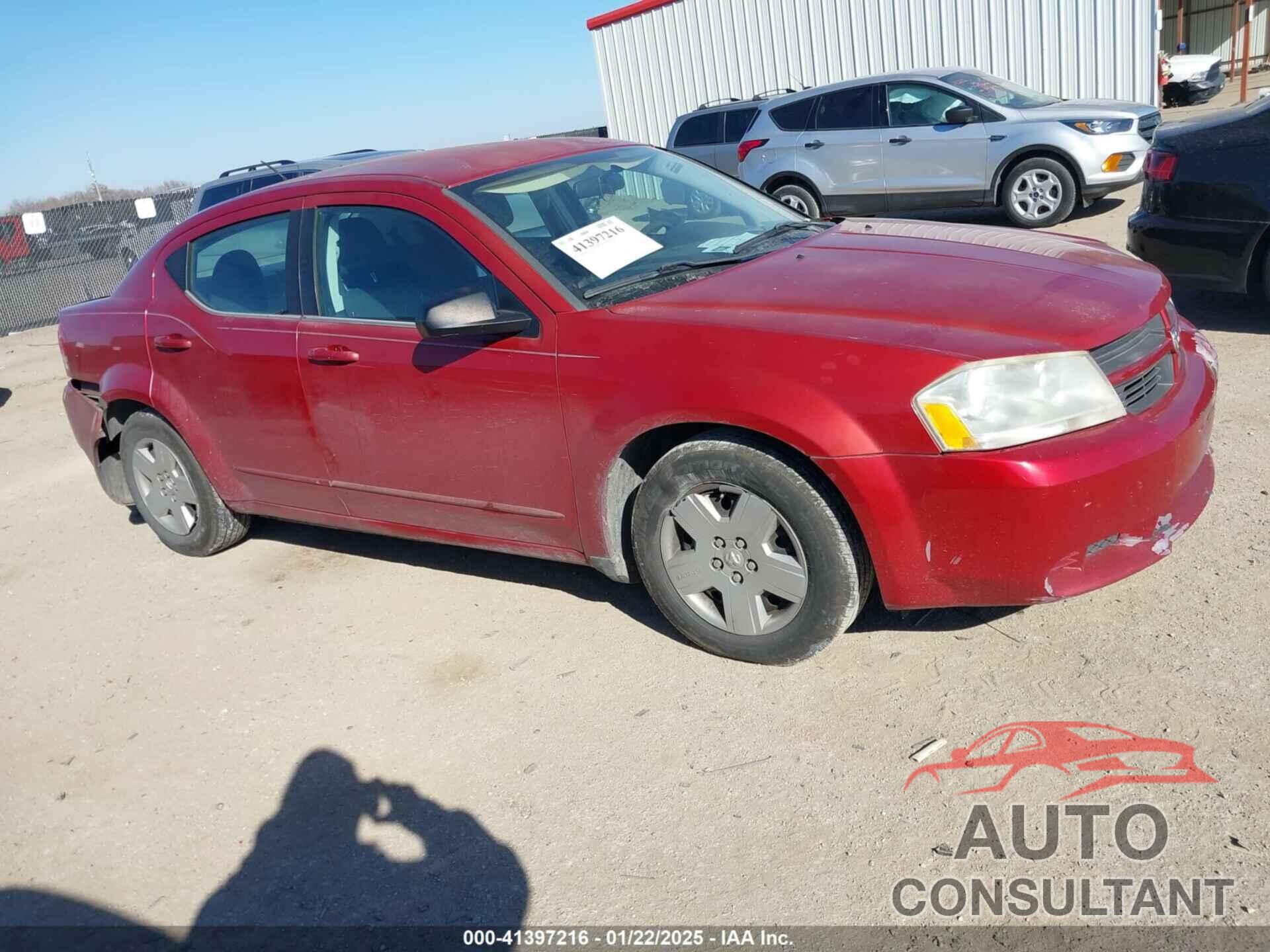 DODGE AVENGER 2010 - 1B3CC4FB2AN188465