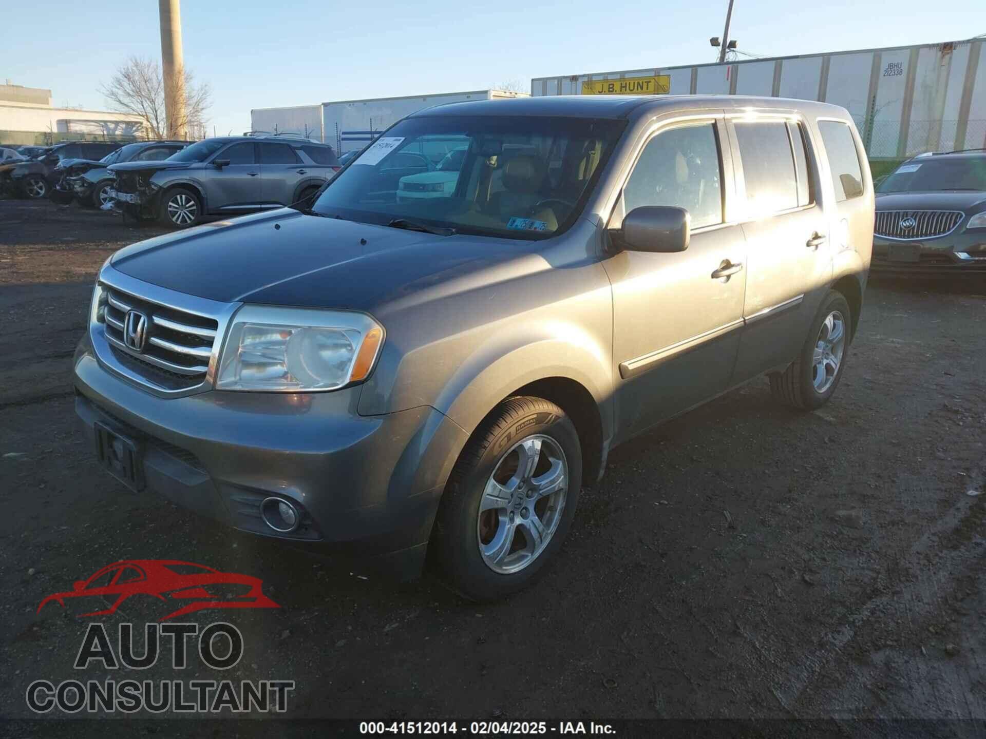 HONDA PILOT 2012 - 5FNYF4H67CB012332