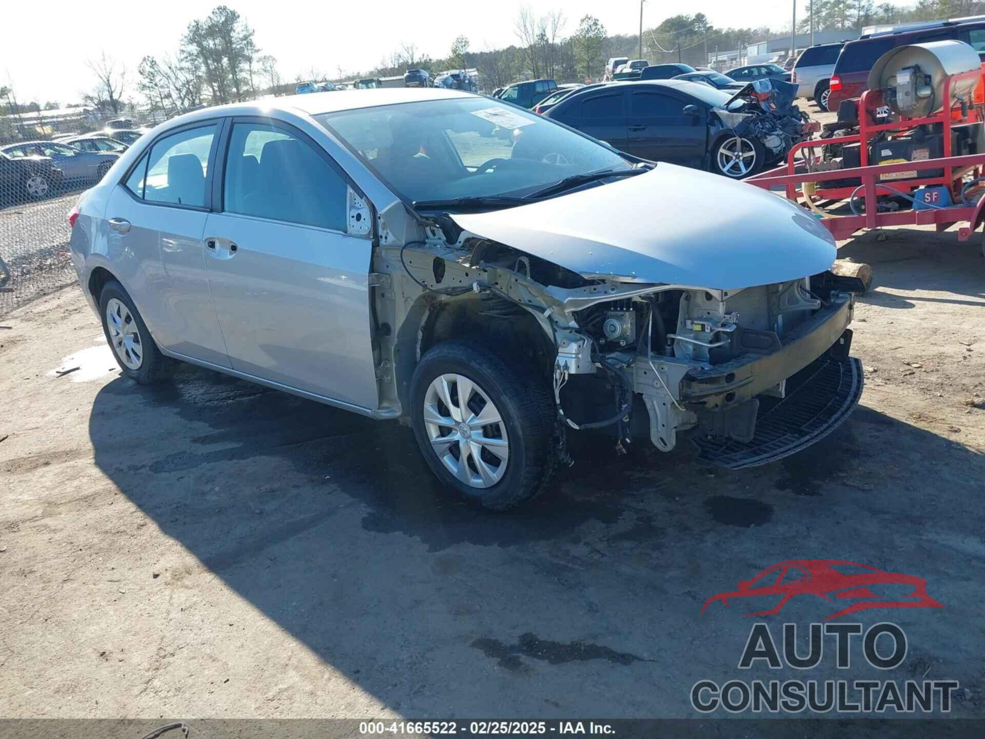 TOYOTA COROLLA 2016 - 2T1BURHE8GC597254