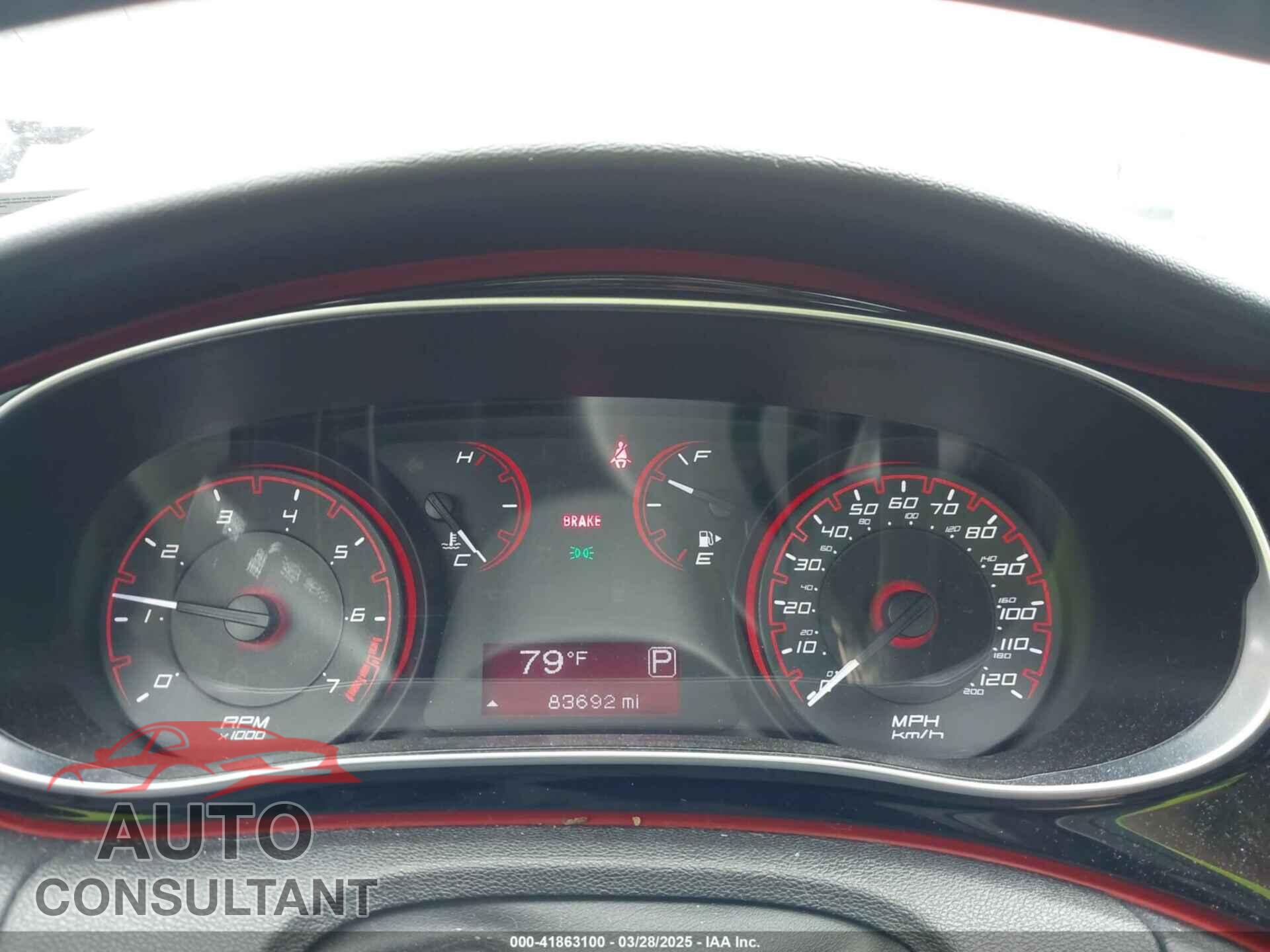 DODGE DART 2015 - 1C3CDFBB2FD414874