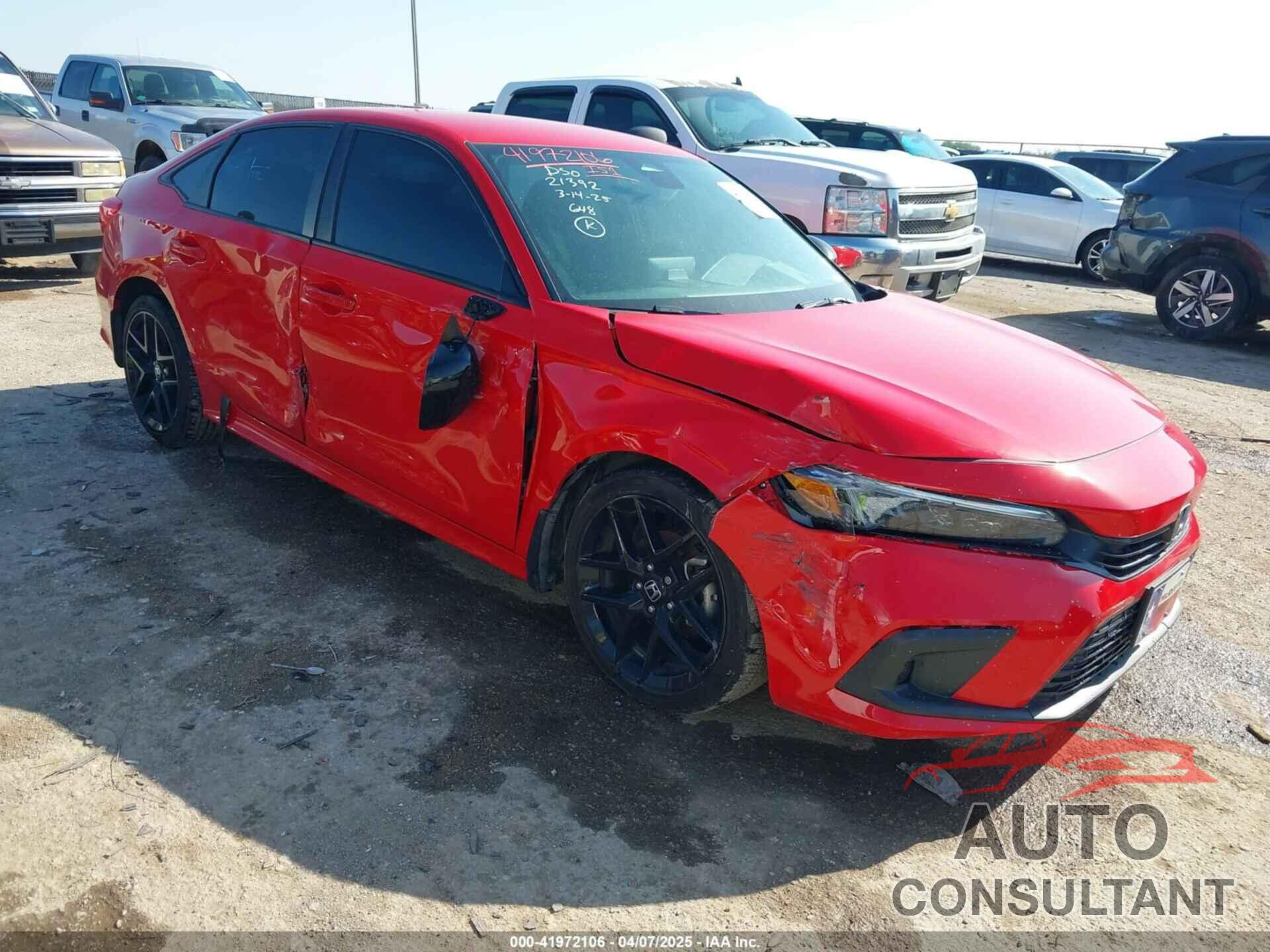 HONDA CIVIC 2024 - 2HGFE2F59RH542928
