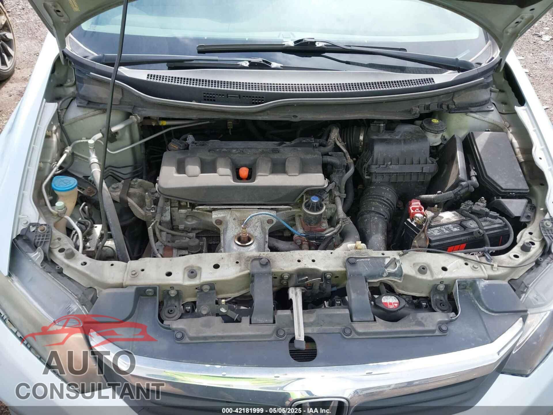HONDA CIVIC 2012 - 19XFB2F85CE010841