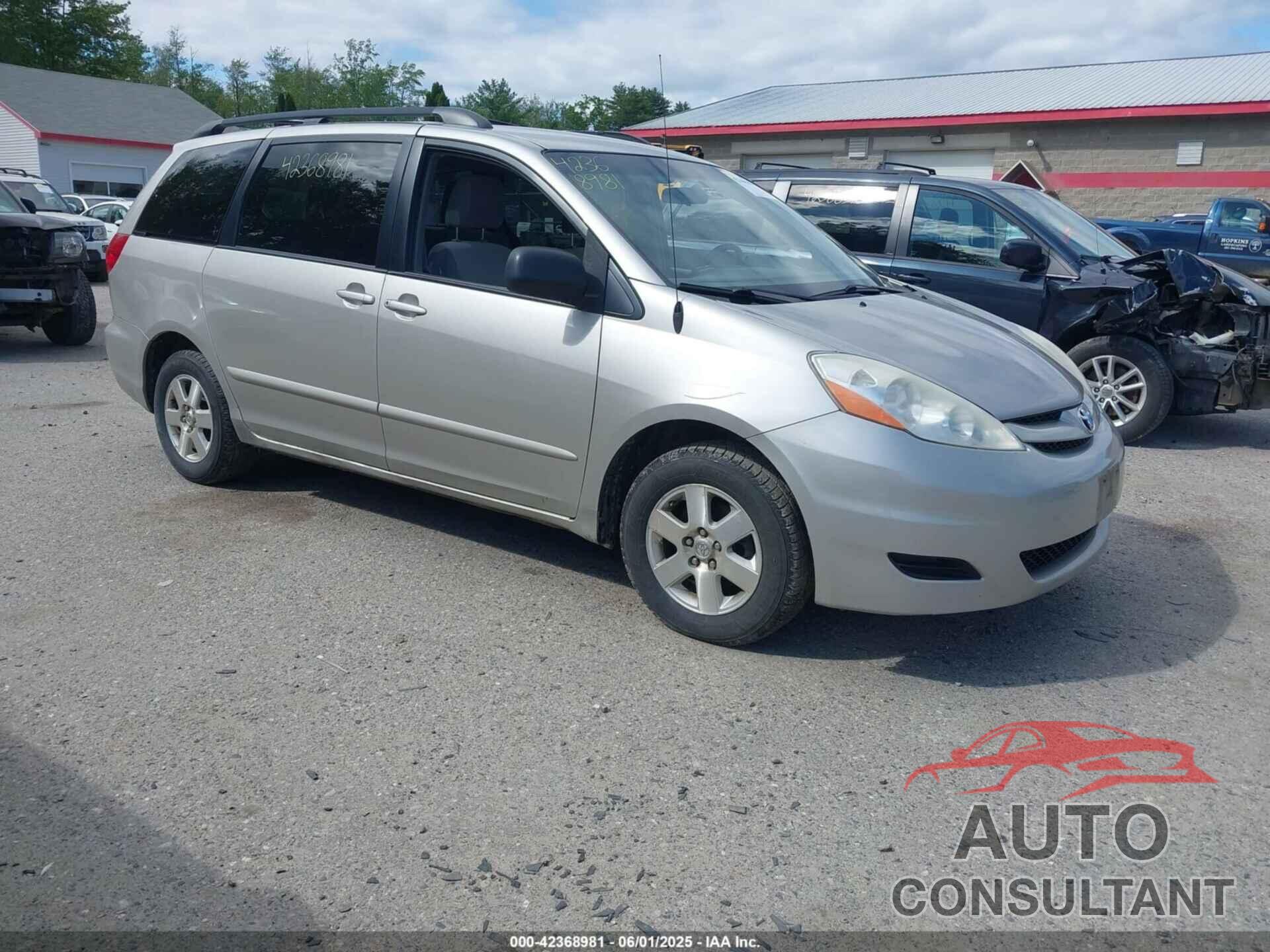 TOYOTA SIENNA 2009 - 5TDZK23C89S228230