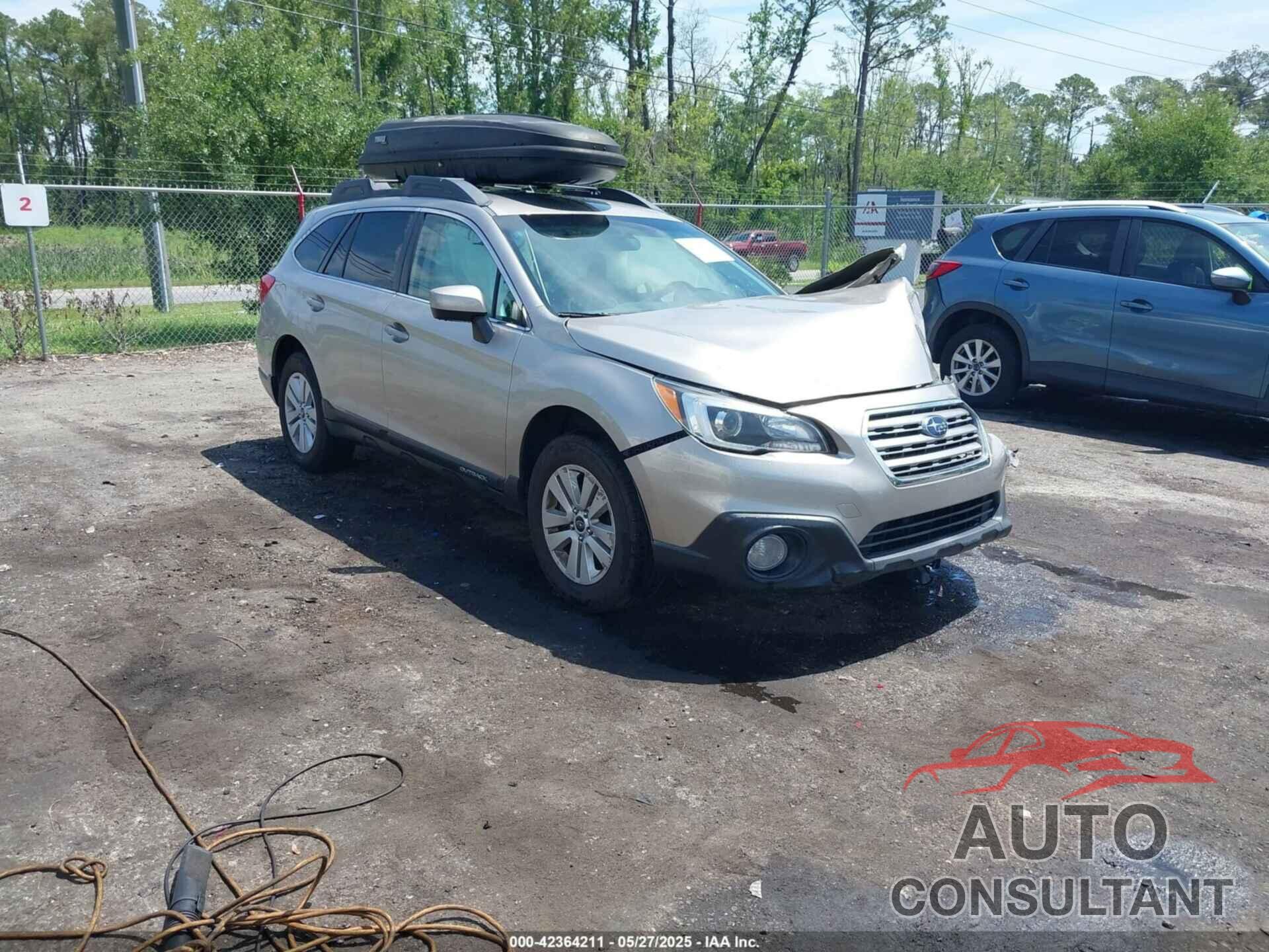SUBARU OUTBACK 2017 - 4S4BSACC5H3326297