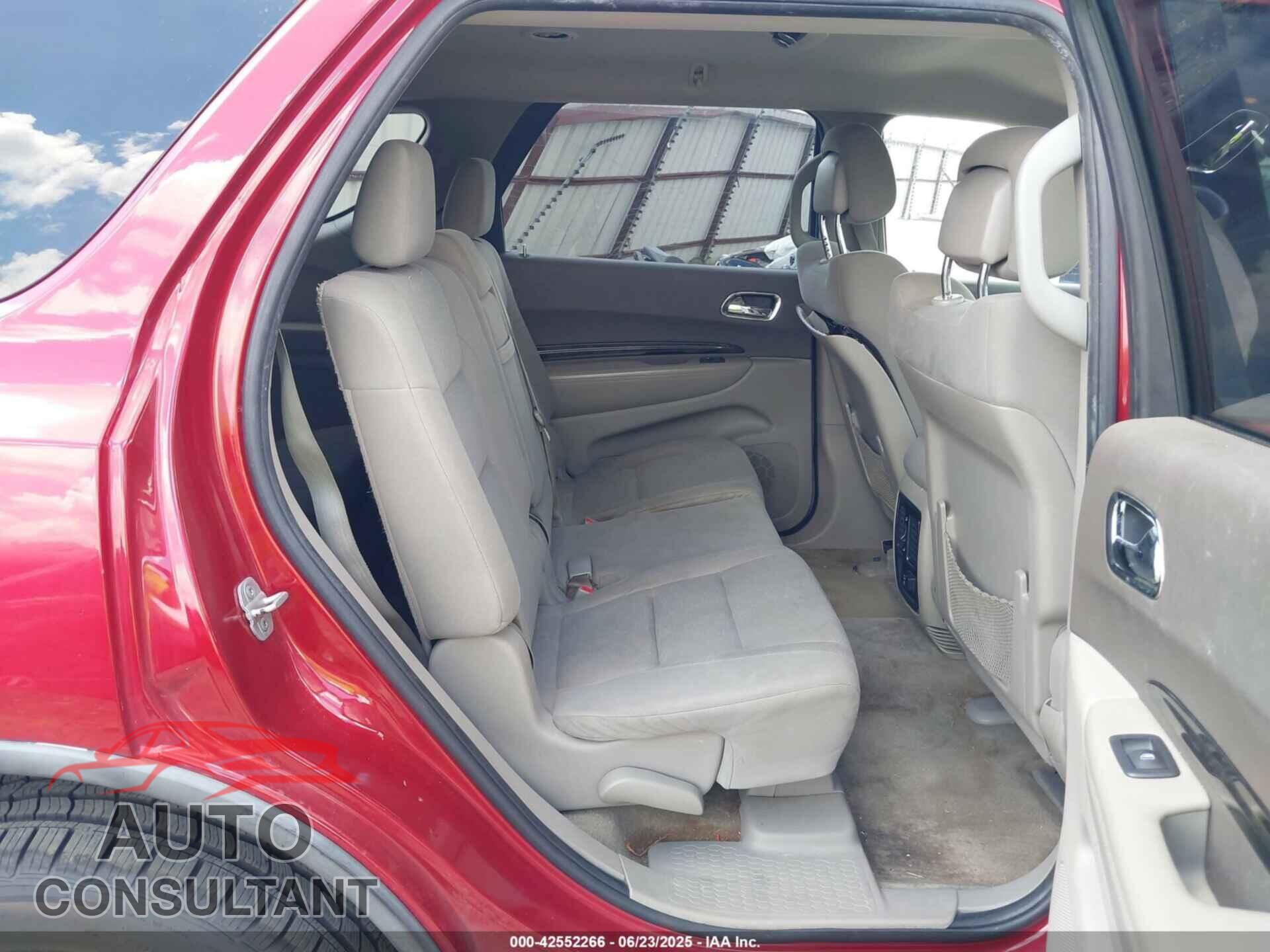 DODGE DURANGO 2011 - 1D4RD4GG8BC634392