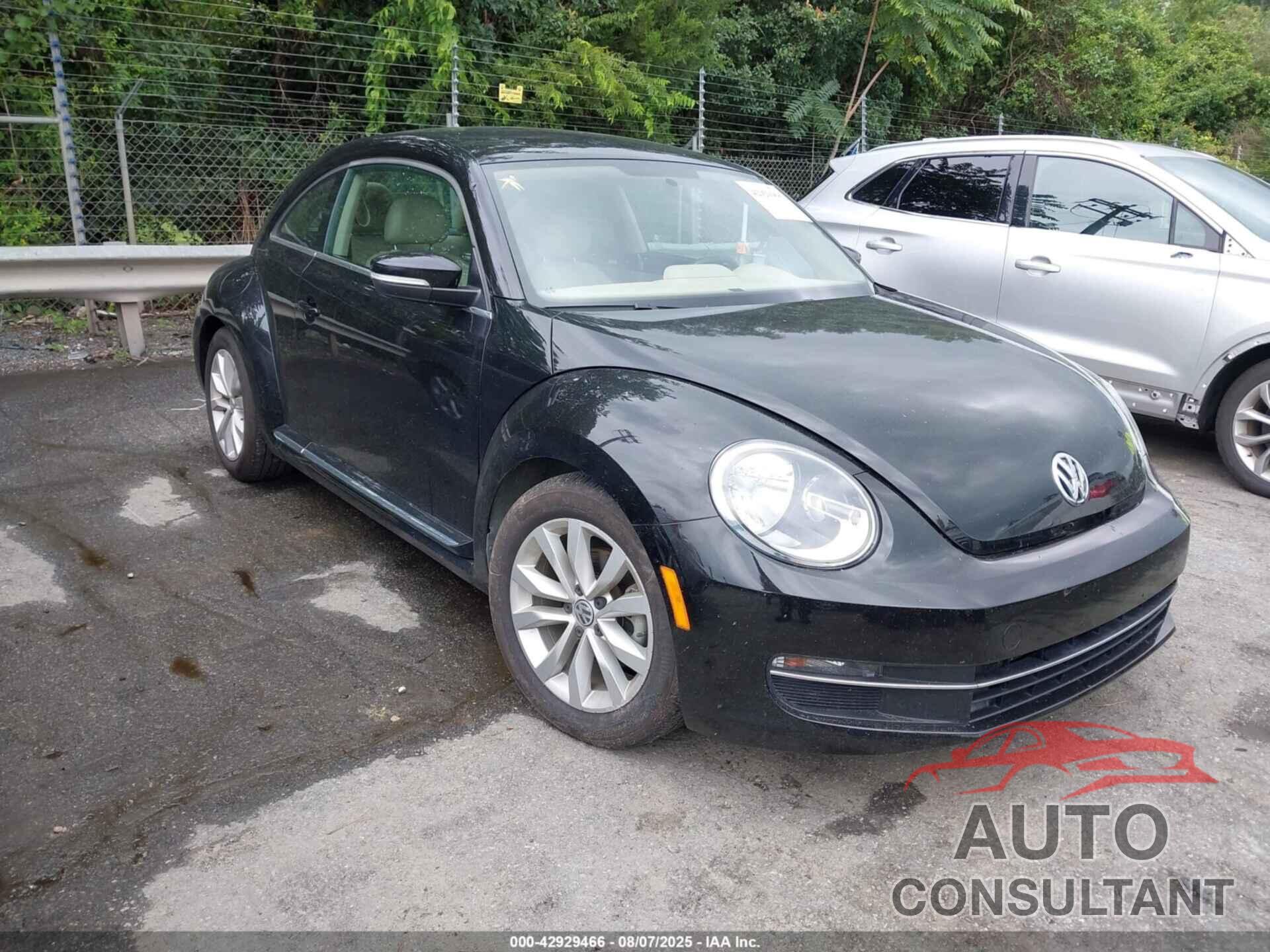 VOLKSWAGEN BEETLE 2013 - 3VWJL7AT8DM658551