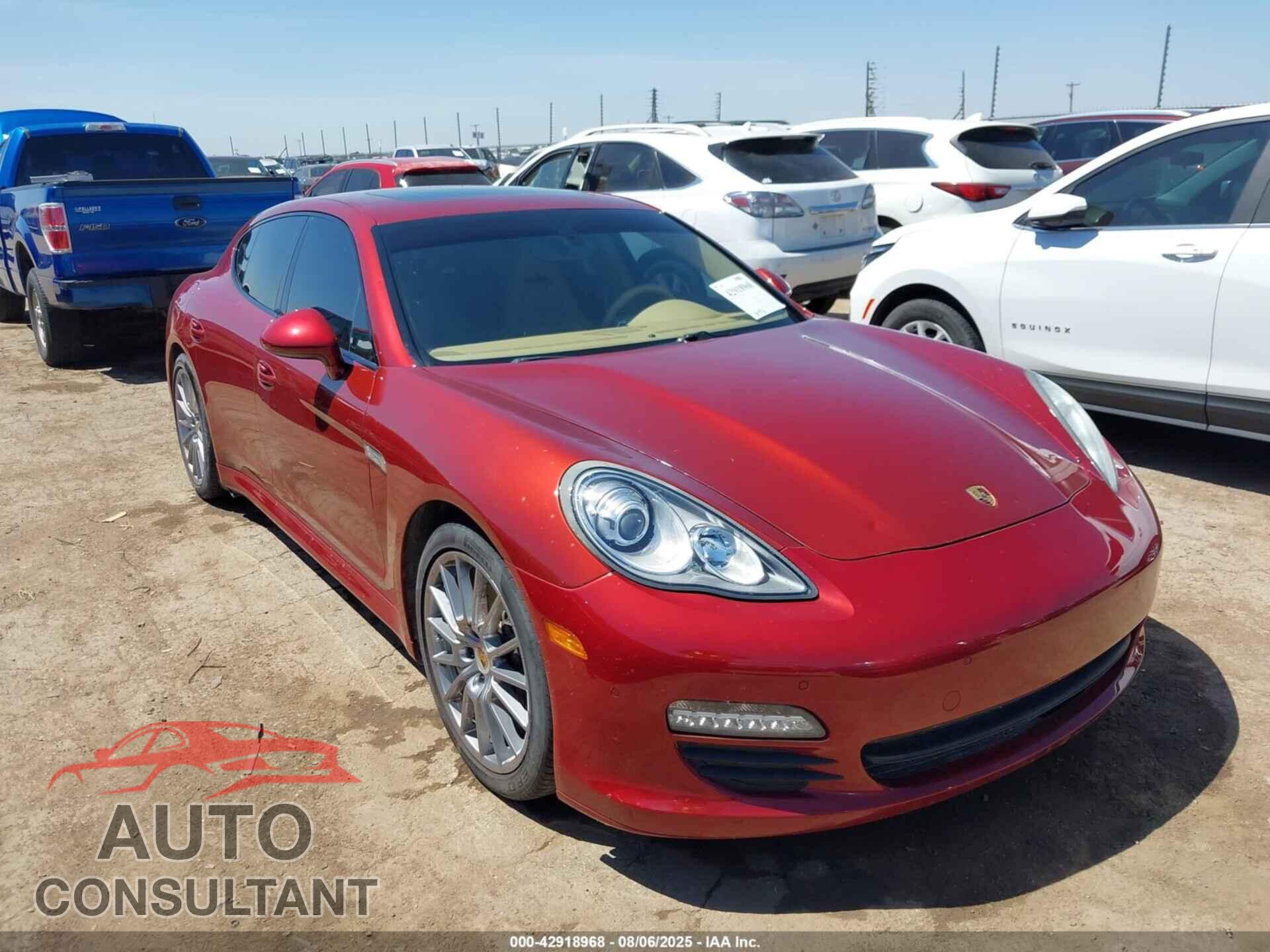 PORSCHE PANAMERA 2012 - WP0AA2A71CL072322