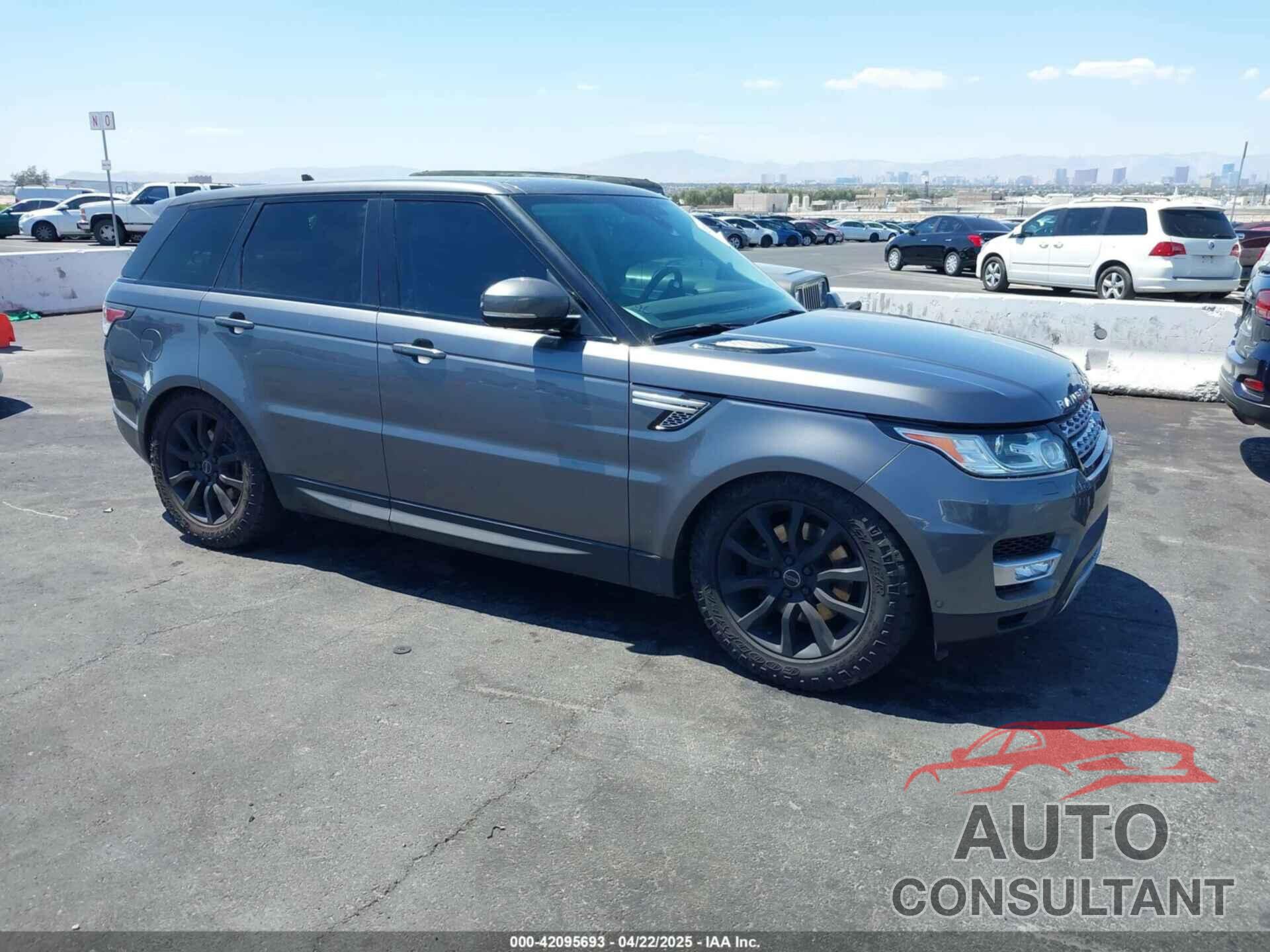 LAND ROVER RANGE ROVER SPORT 2015 - SALWR2VF9FA537955