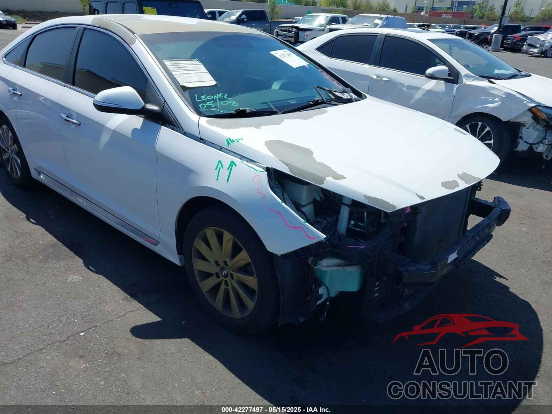 HYUNDAI SONATA 2015 - 5NPE34AF9FH256091