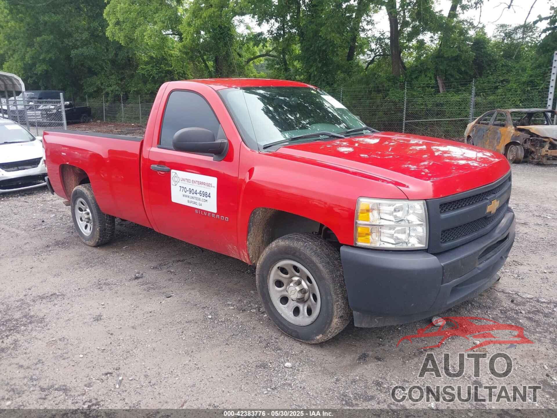 CHEVROLET SILVERADO 1500 2013 - 1GCNCPEX4DZ247986