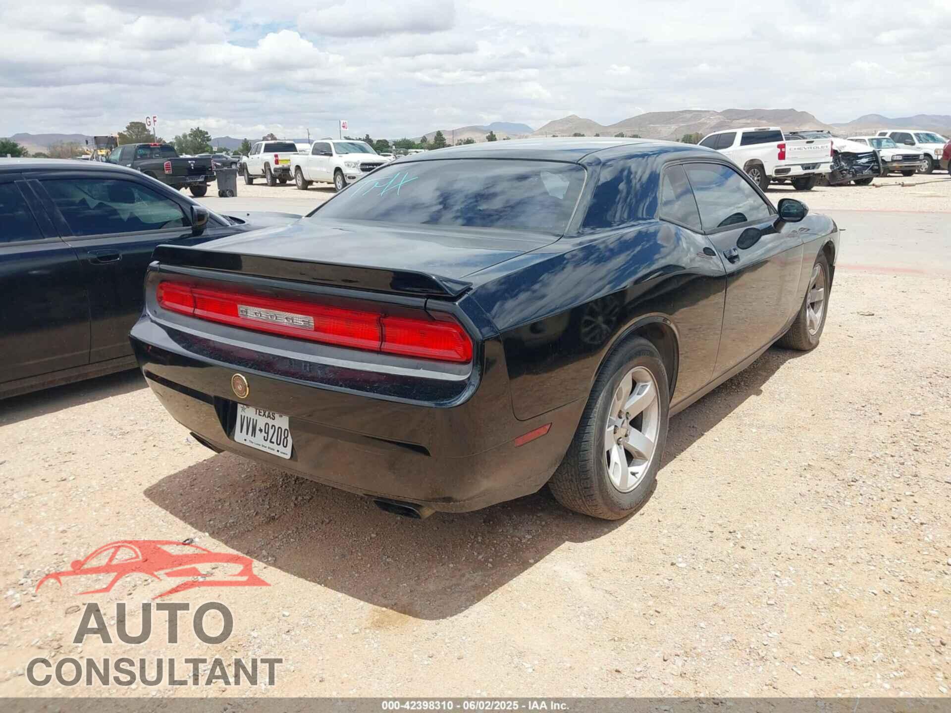 DODGE CHALLENGER 2014 - 2C3CDYAG4EH242714