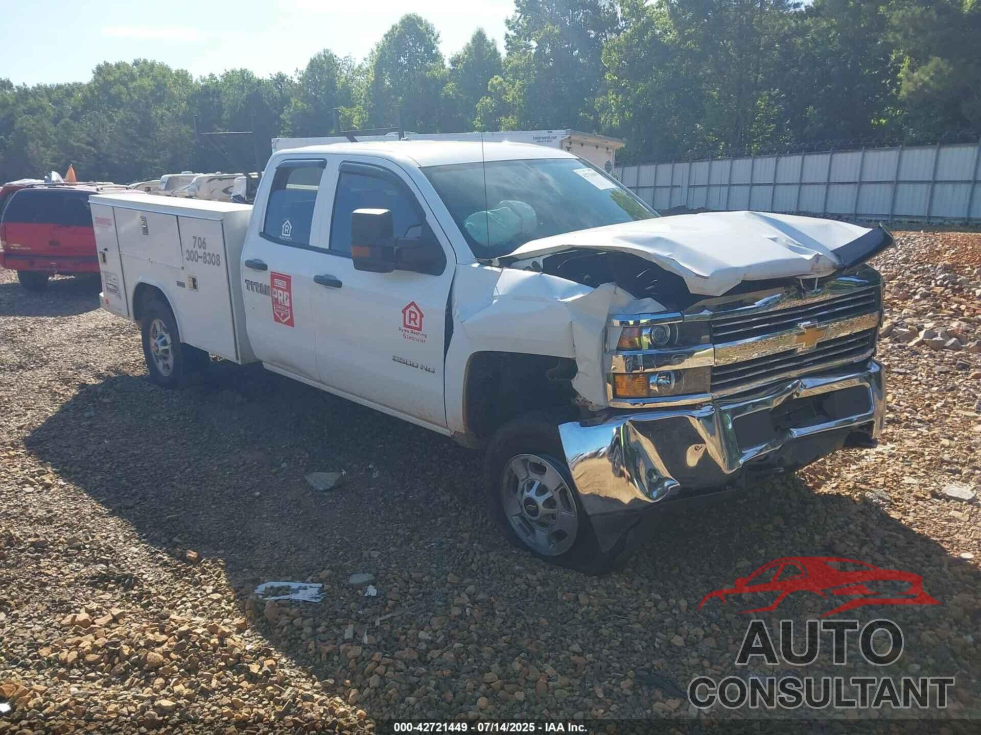 CHEVROLET SILVERADO 2500HD 2018 - 1GB2KUEG4JZ134673
