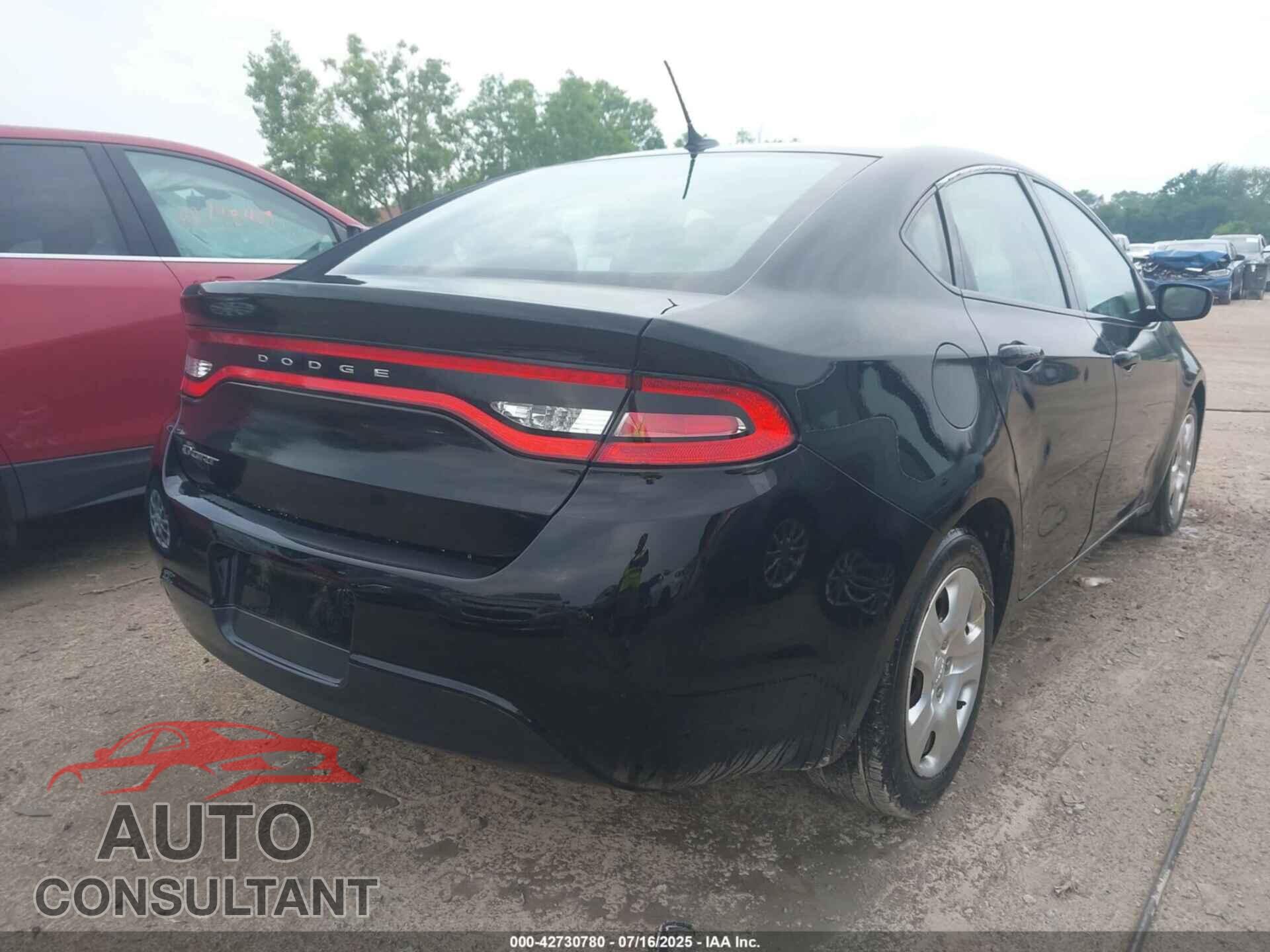 DODGE DART 2014 - 1C3CDFAA8ED683596