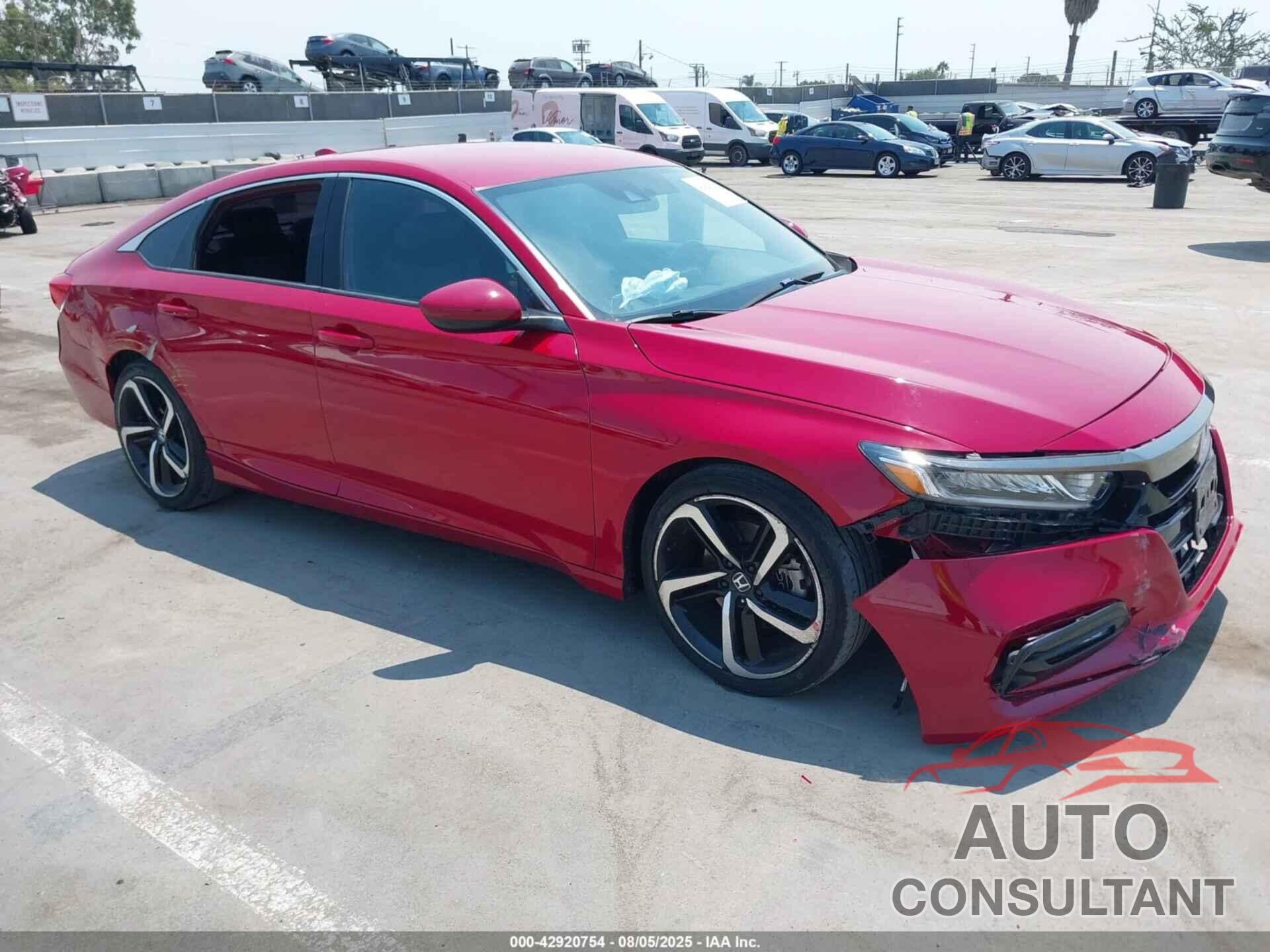 HONDA ACCORD 2018 - 1HGCV1F34JA192798