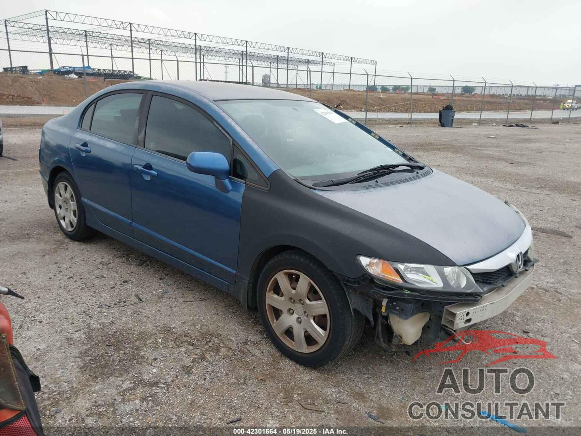 HONDA CIVIC 2010 - 2HGFA1F55AH580764