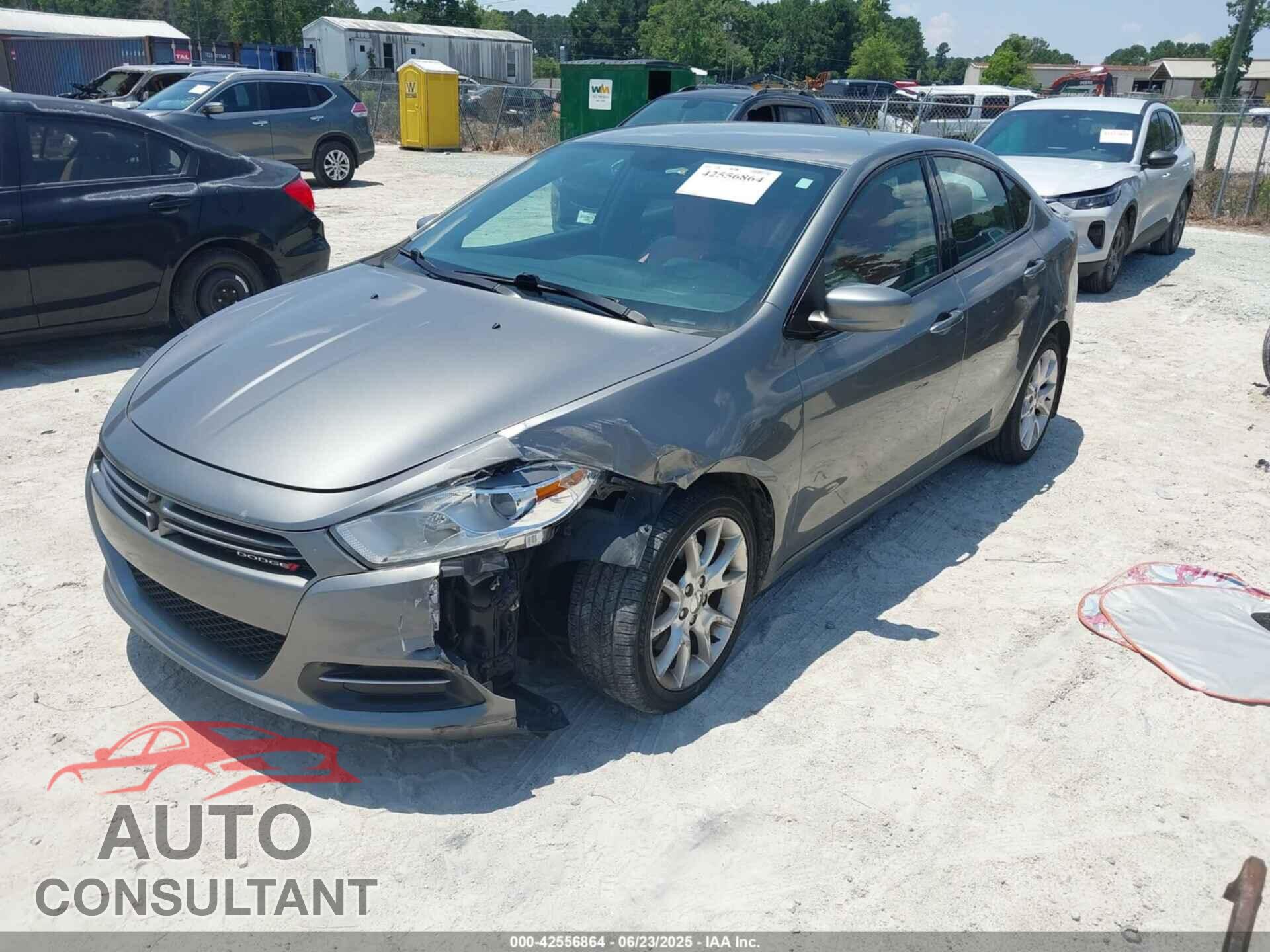 DODGE DART 2013 - 1C3CDFBA1DD231096