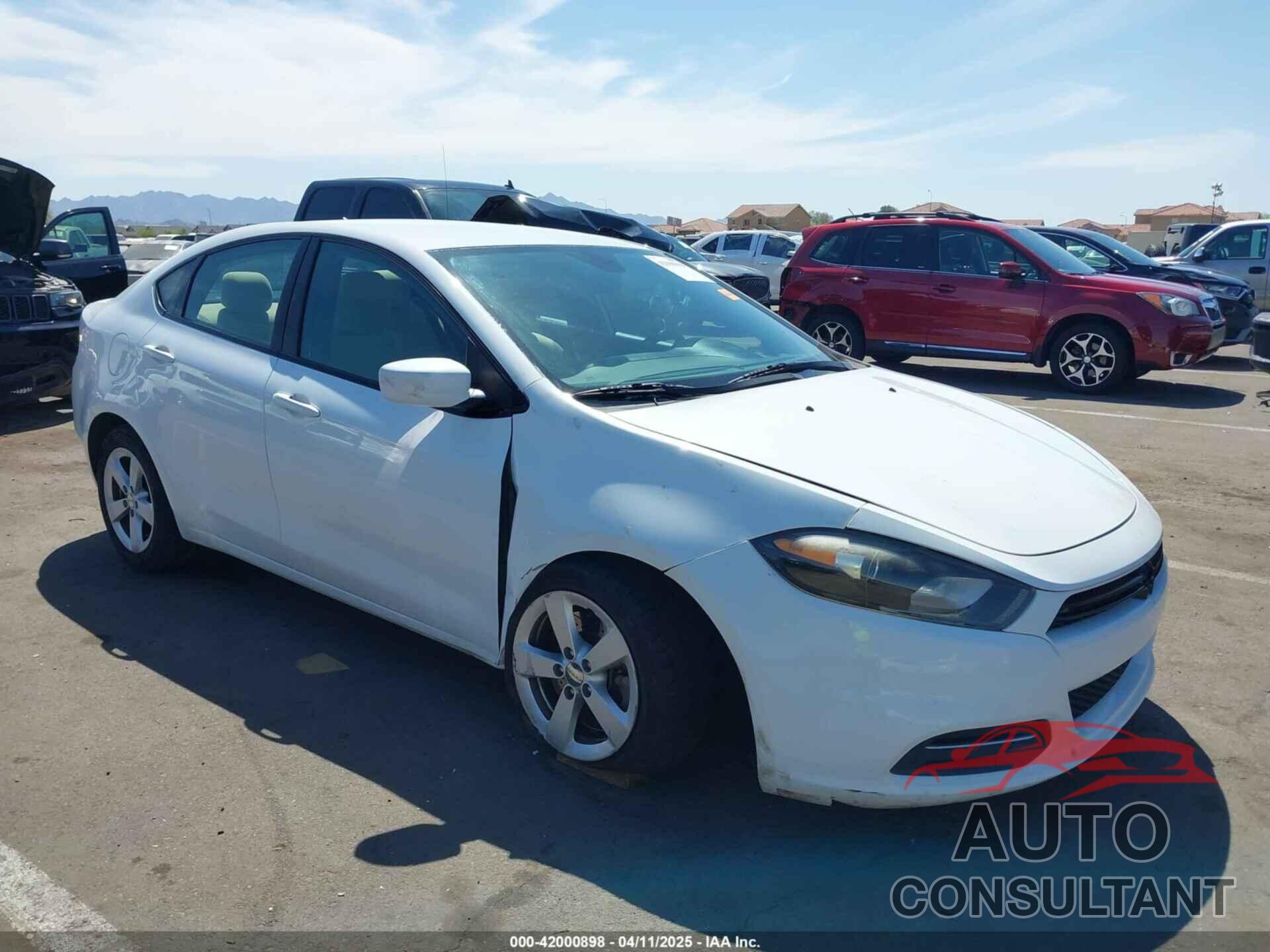 DODGE DART 2016 - 1C3CDFBB7GD563864