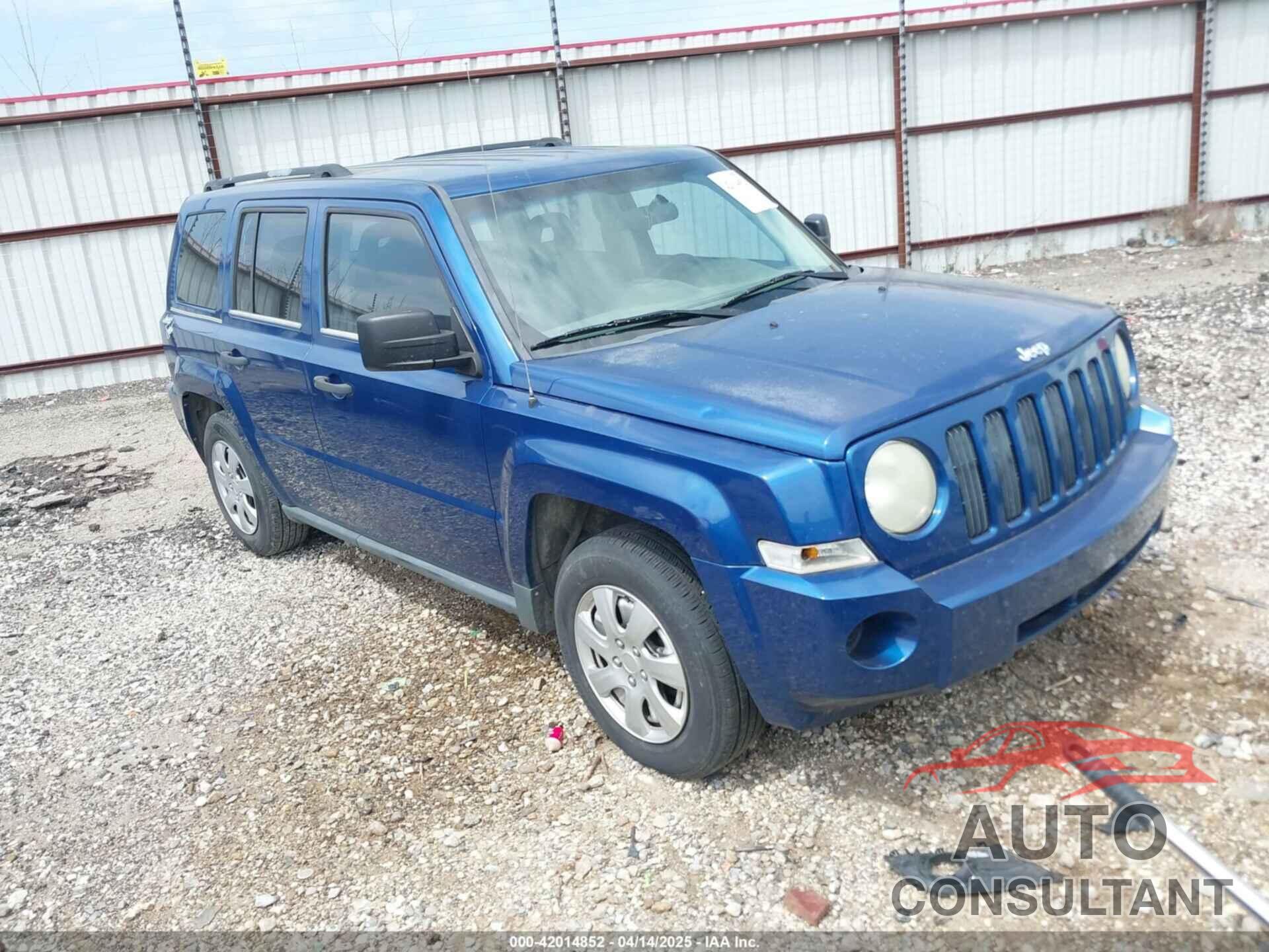 JEEP PATRIOT 2009 - 1J4FT28AX9D173776